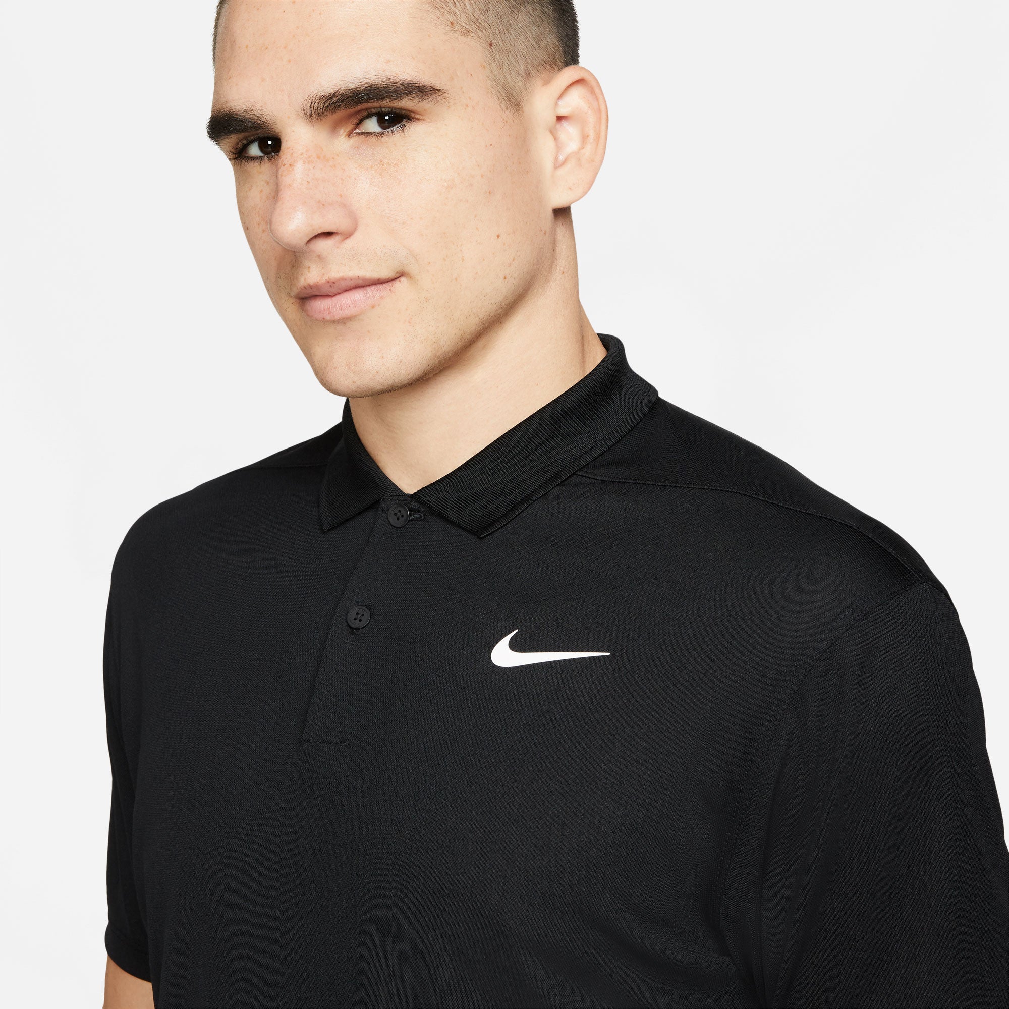 NikeCourt Dri-FIT Men's Pique Tennis Polo Black (4)