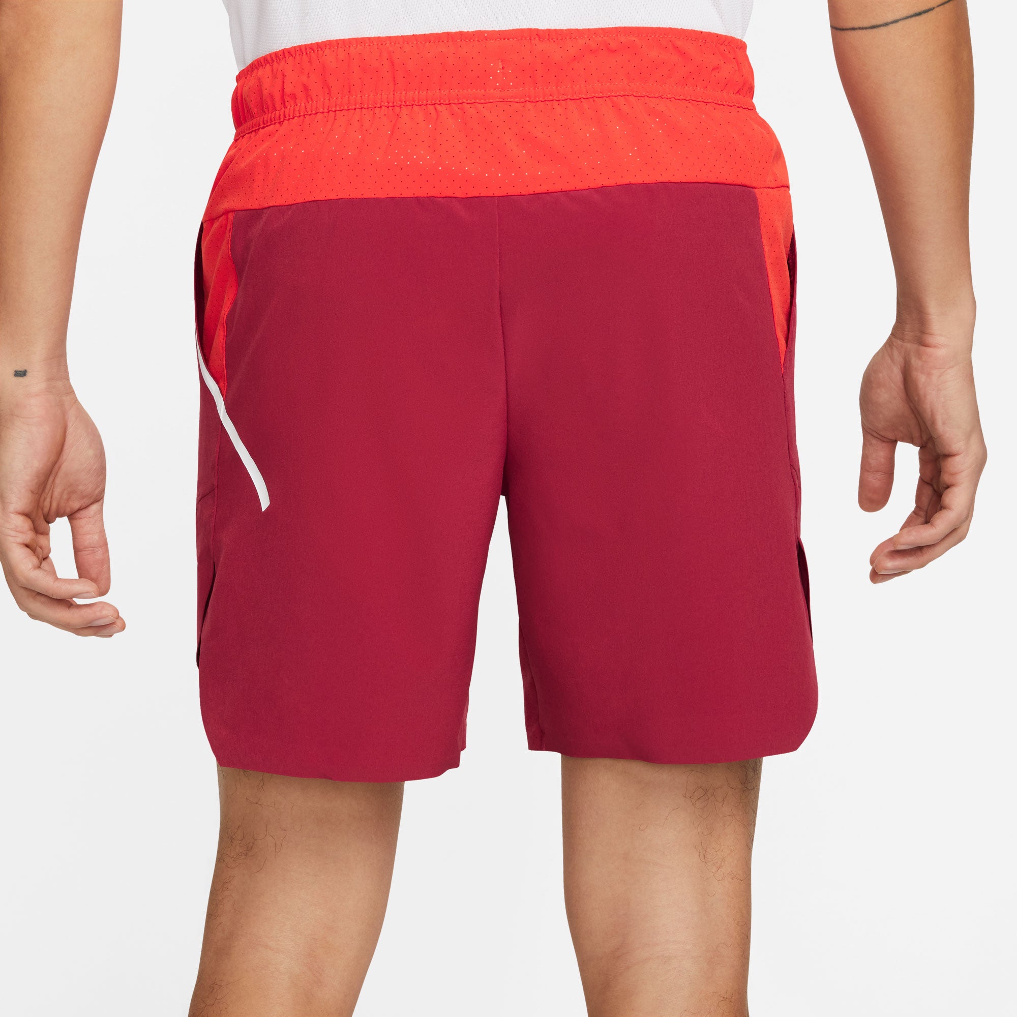 NikeCourt Dri-FIT Slam Melbourne Men's 7-Inch Tennis Shorts Red (2)