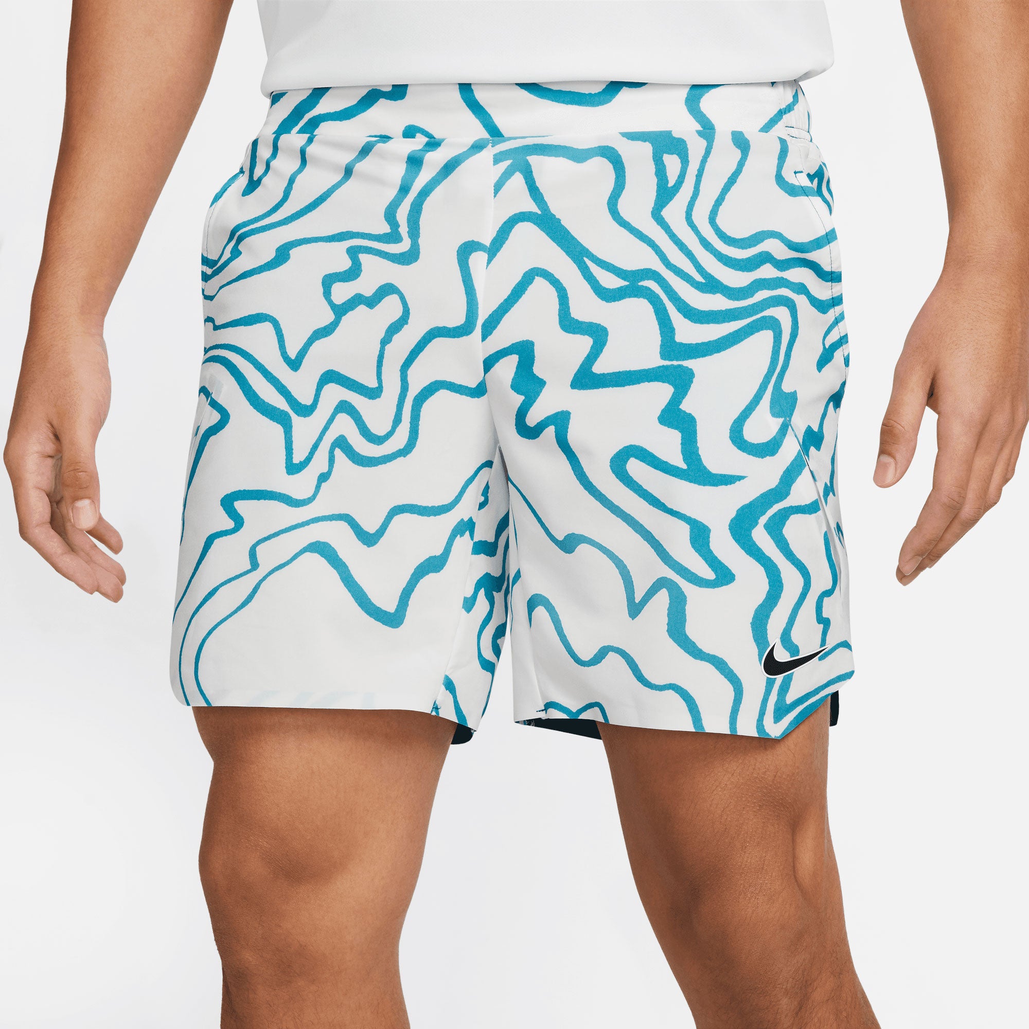 NikeCourt Dri-FIT Slam Melbourne Men's Tennis Shorts Green (2)