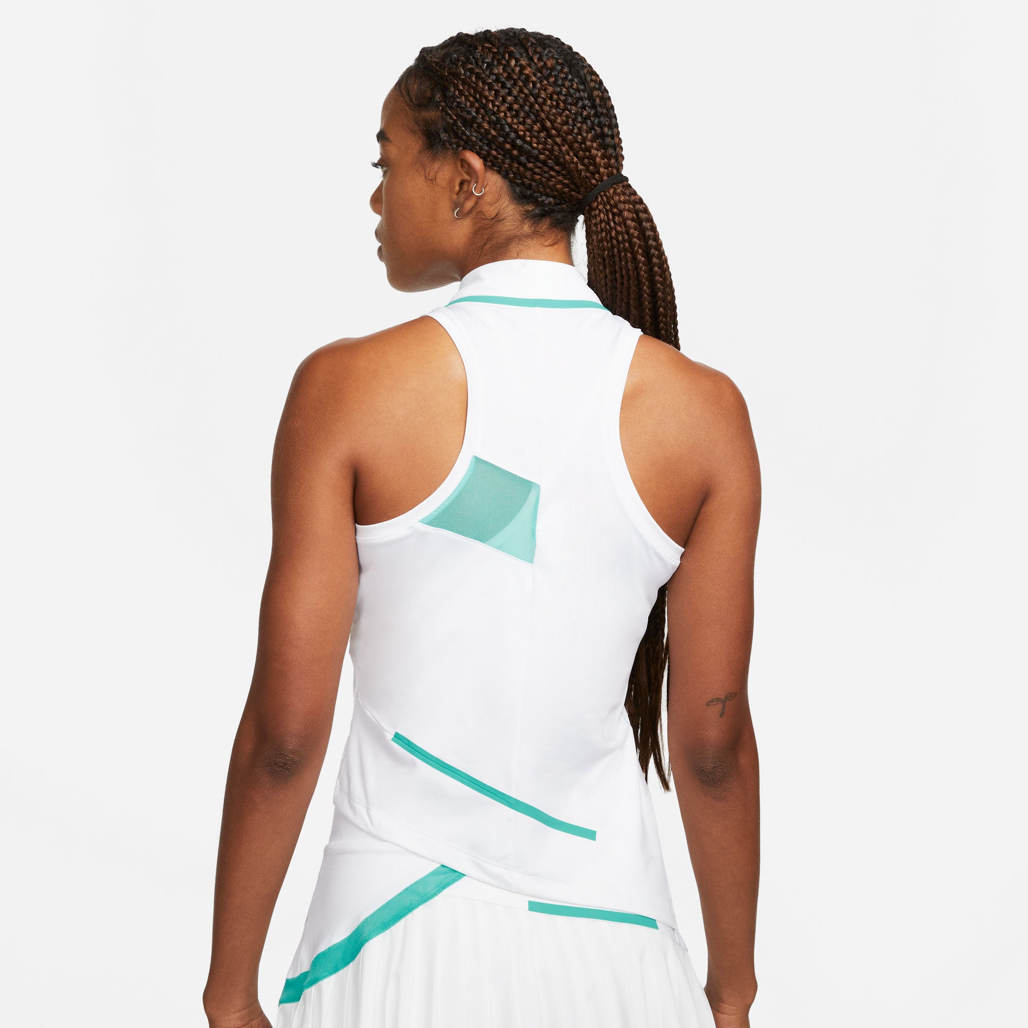 NikeCourt Dri-FIT Slam Melbourne Women's Tennis Tank White (2)