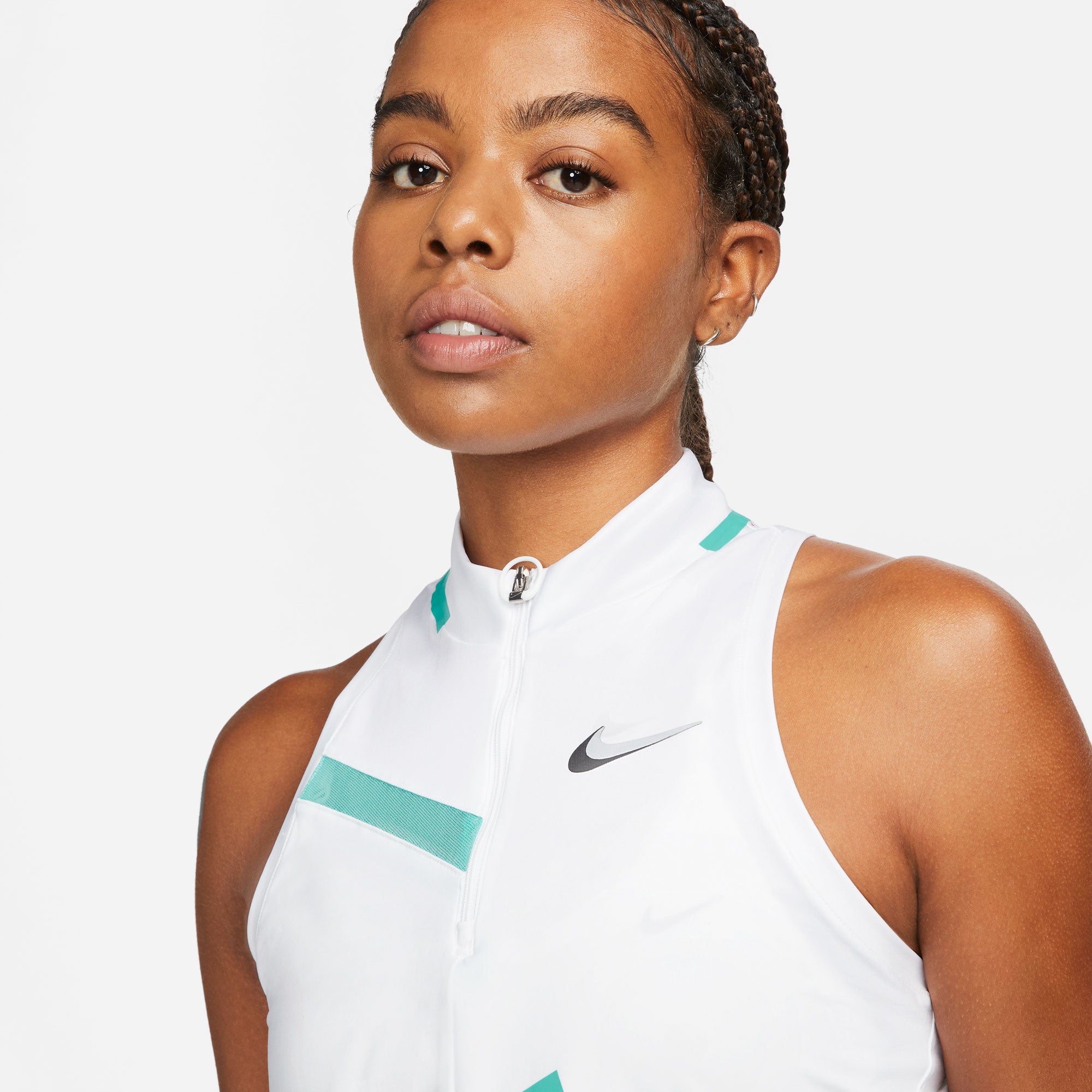 NikeCourt Dri-FIT Slam Melbourne Women's Tennis Tank White (4)