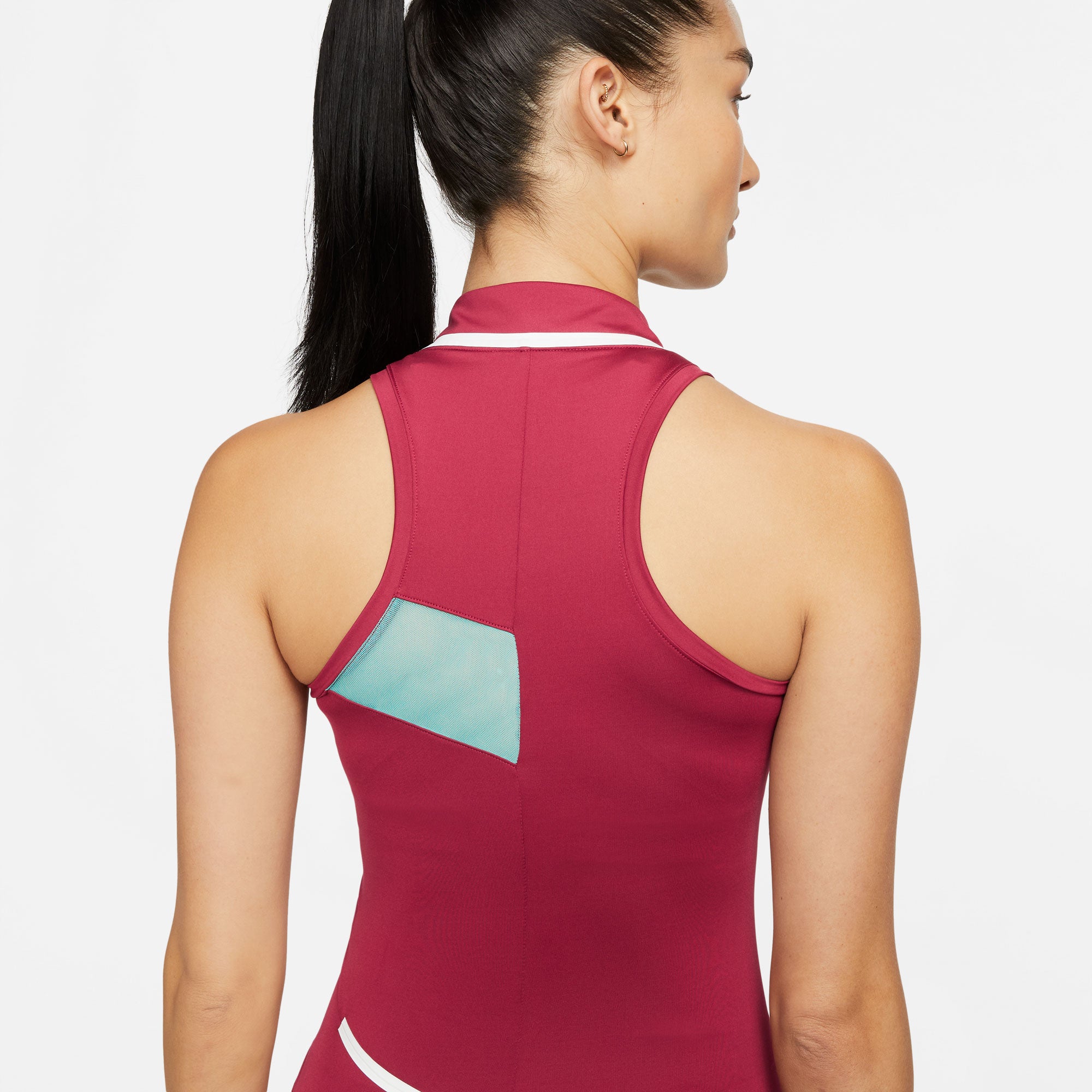 NikeCourt Dri-FIT Slam Melbourne Women's Tennis Tank Red (6)