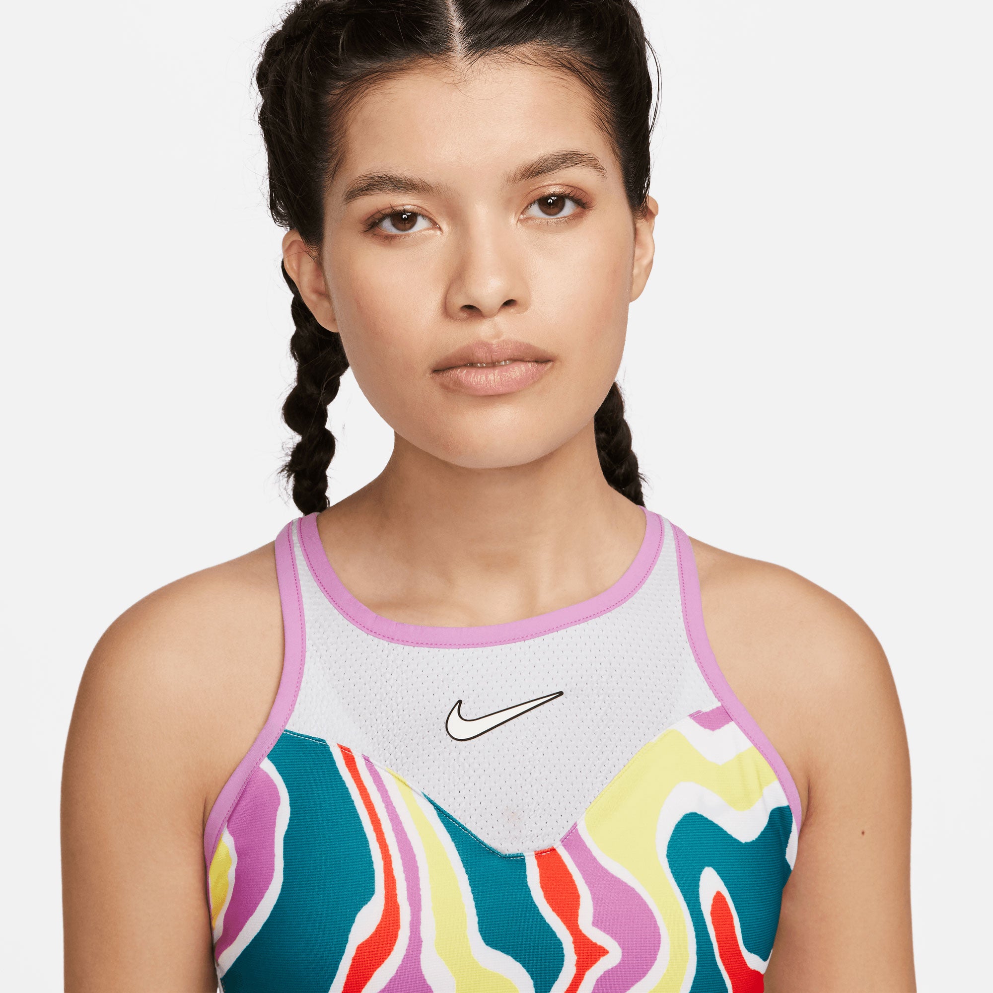 NikeCourt Dri-FIT Slam Melbourne Women's Tennis Tank Purple (3)
