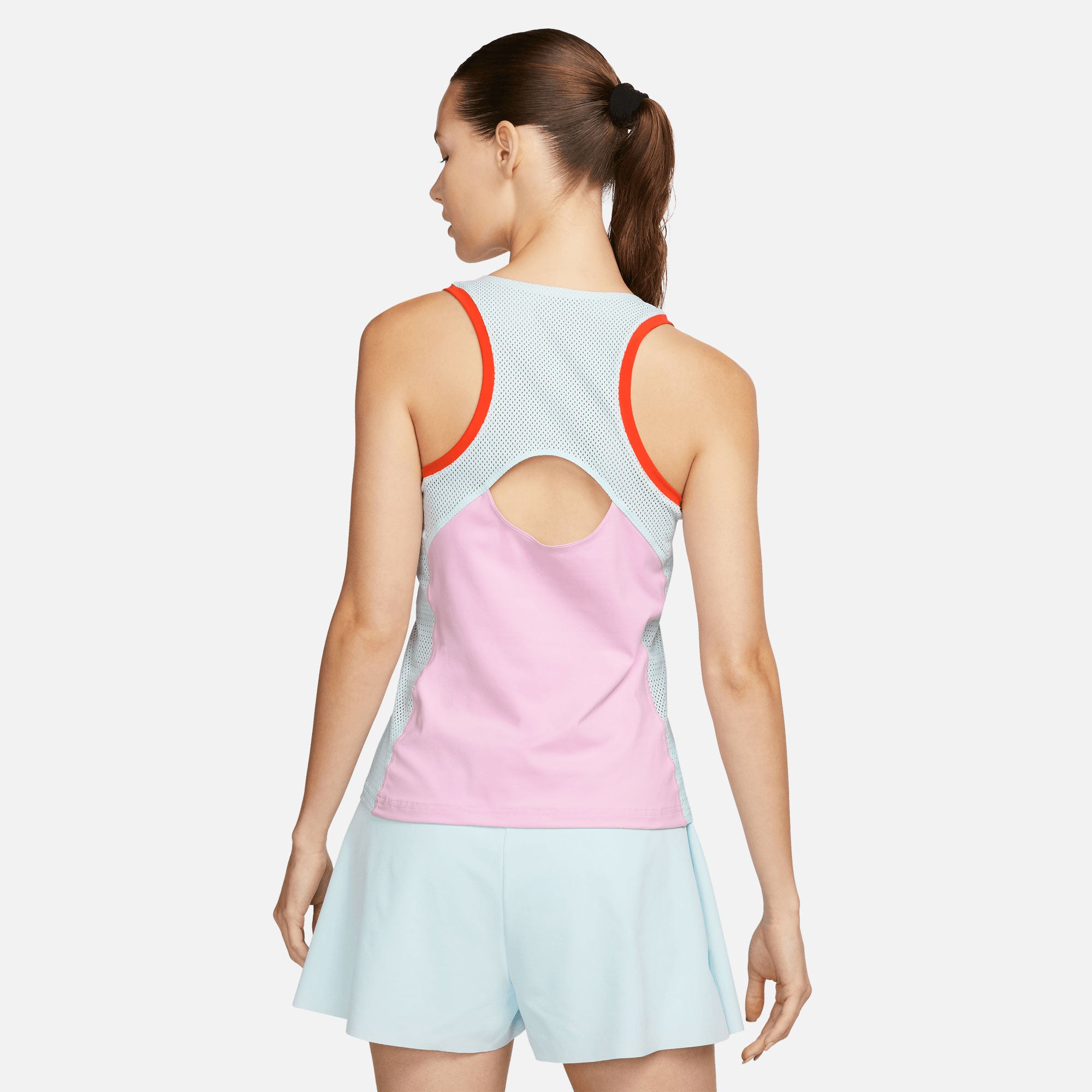 NikeCourt Dri-FIT Slam New York Women's Tennis Tank Pink (2)