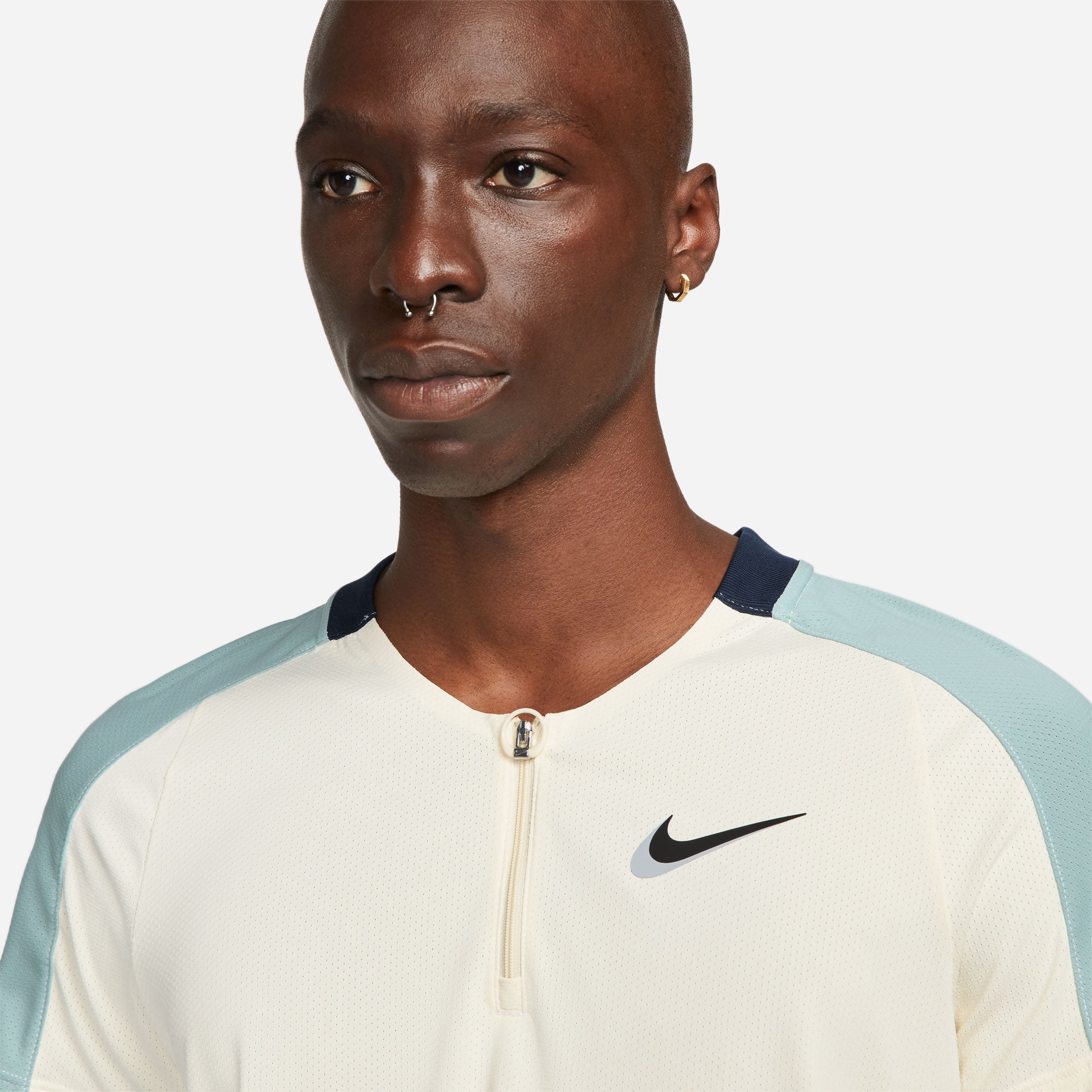 NikeCourt Dri-FIT Slam Paris Men's Tennis Polo White (3)