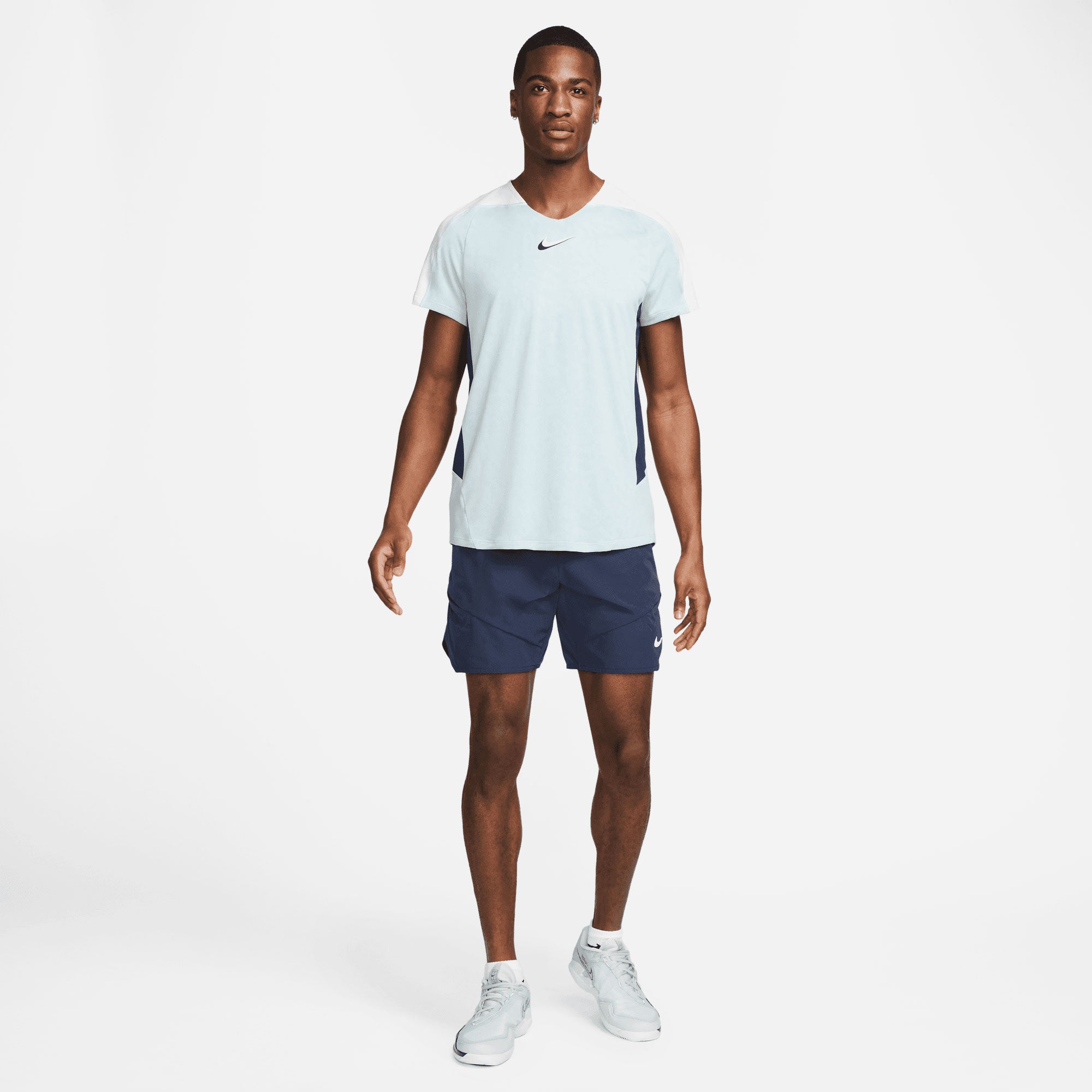 NikeCourt Dri-FIT Slam Paris Men's Tennis Shirt Green (4)