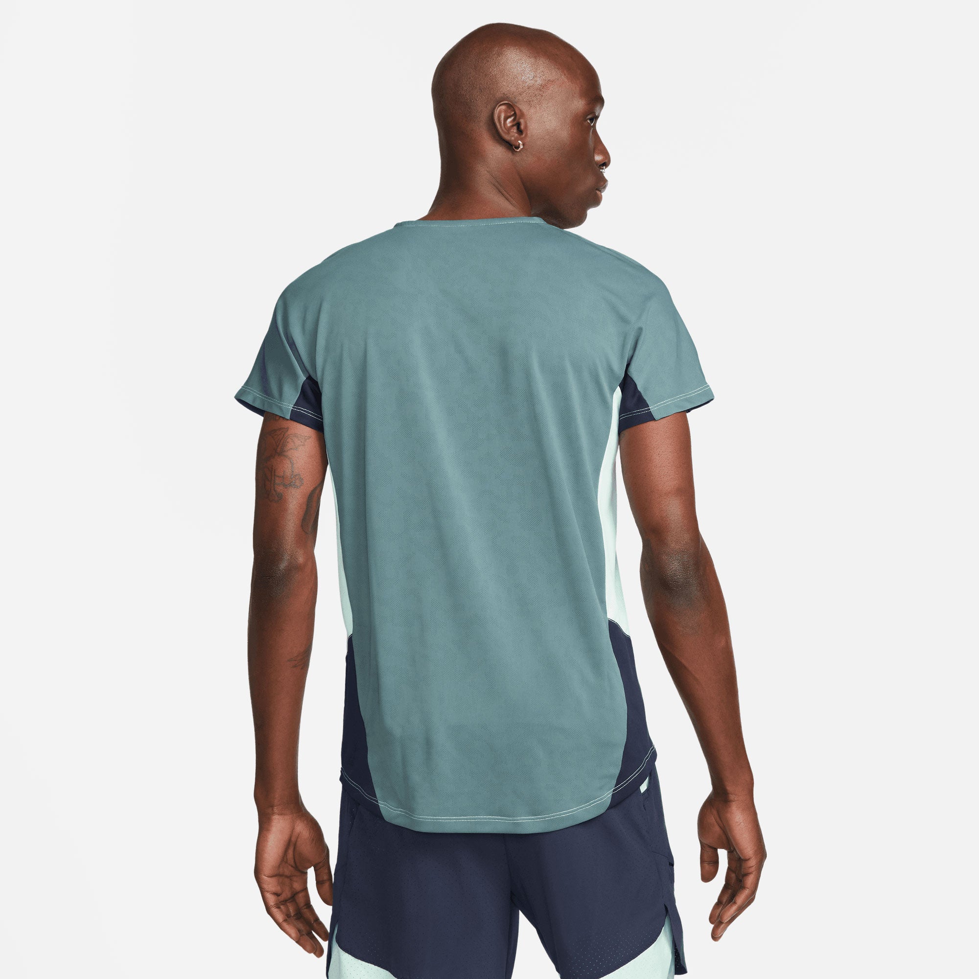 NikeCourt Dri-FIT Slam Paris Men's Tennis Shirt Blue (2)