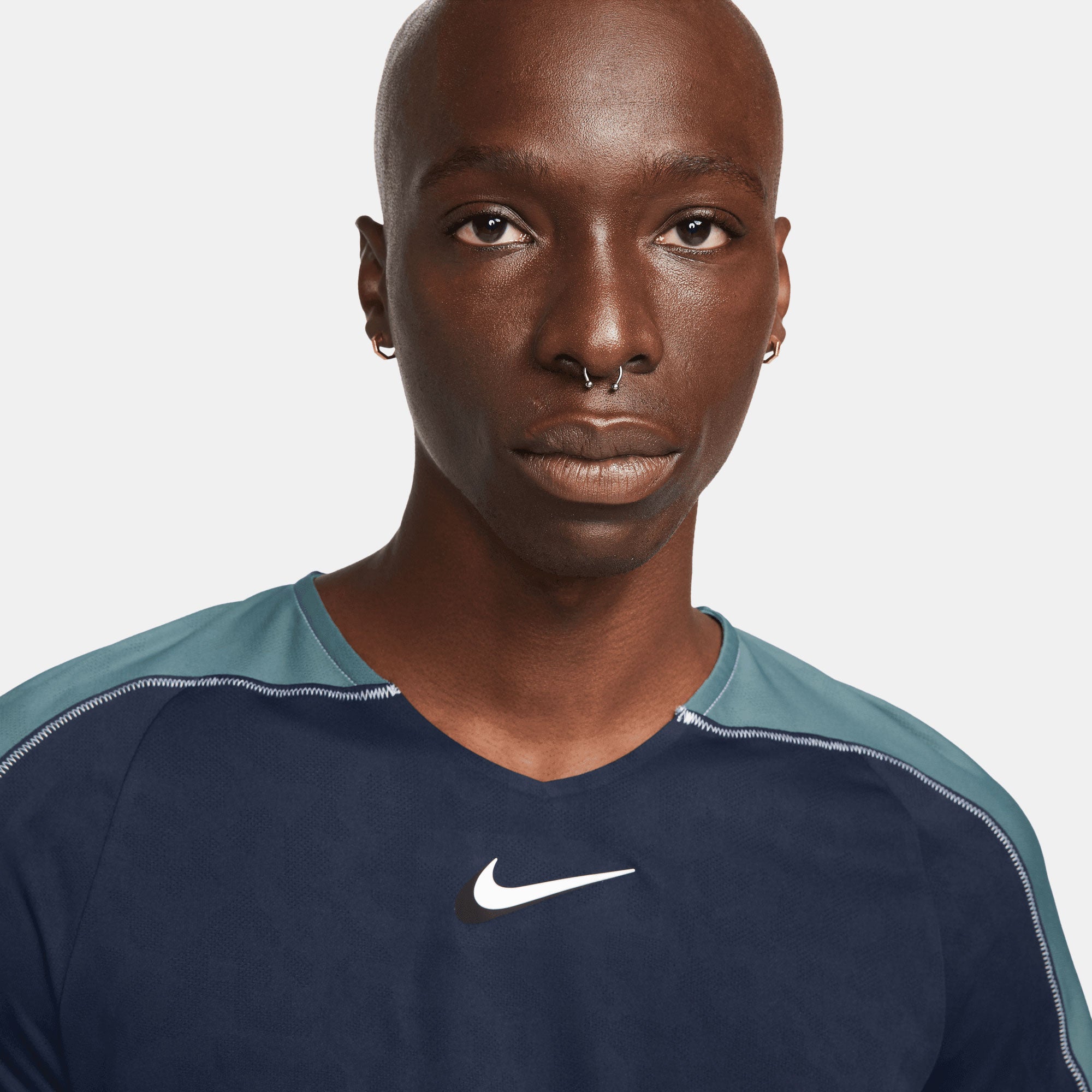 NikeCourt Dri-FIT Slam Paris Men's Tennis Shirt Blue (3)