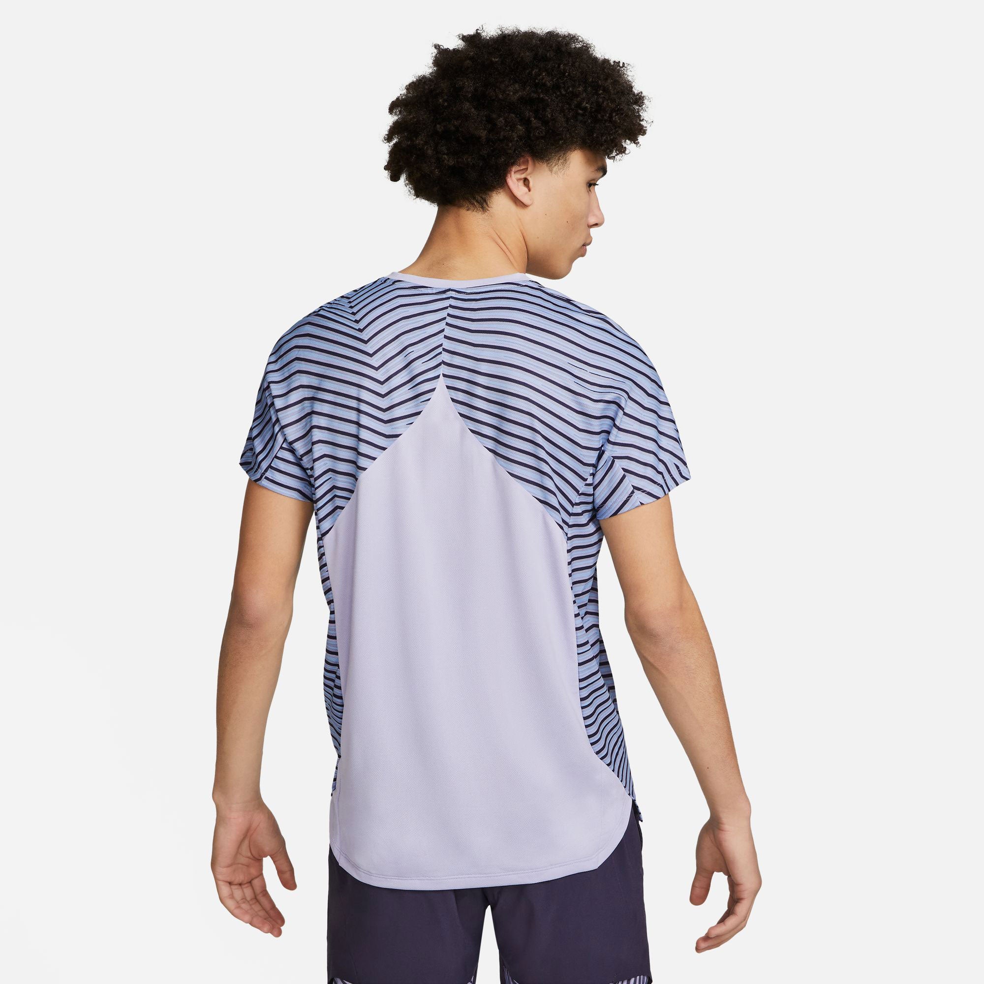 NikeCourt Dri-FIT Slam Paris Men's Tennis Shirt Purple (2)