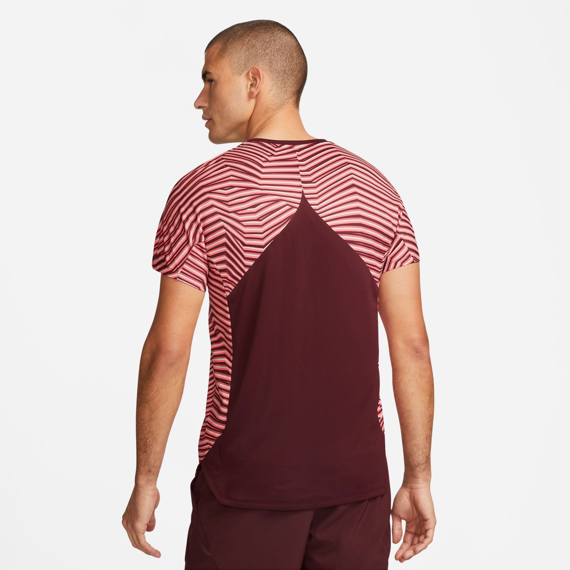 NikeCourt Dri-FIT Slam Paris Men's Tennis Shirt Red (2)