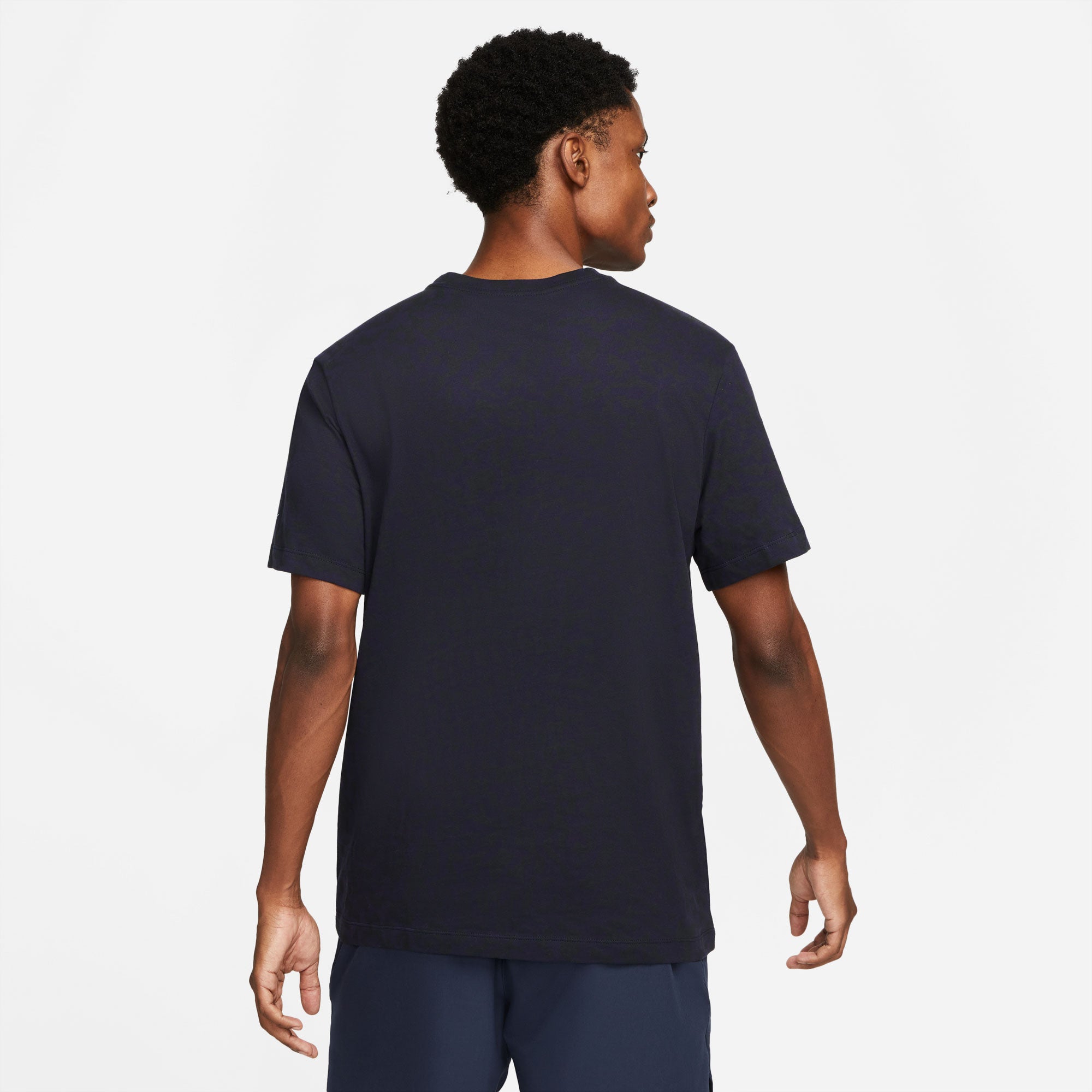 NikeCourt Dri-FIT Slam Paris Men's Tennis T-Shirt Blue (2)
