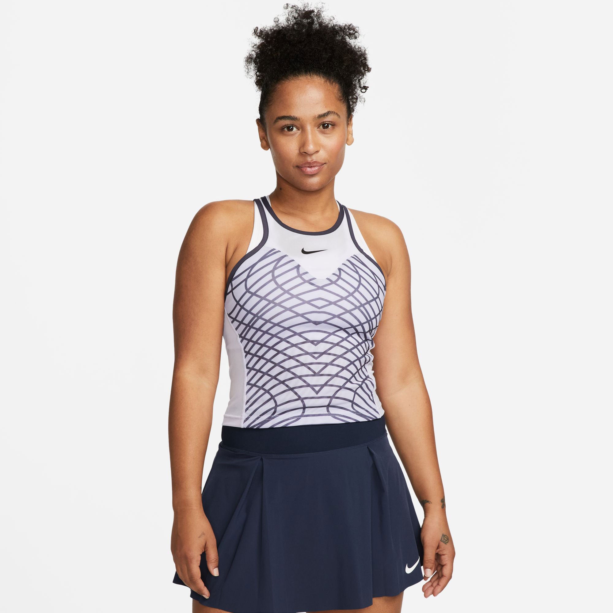 NikeCourt Dri-FIT Slam Paris Women's Tennis Tank Purple (1)