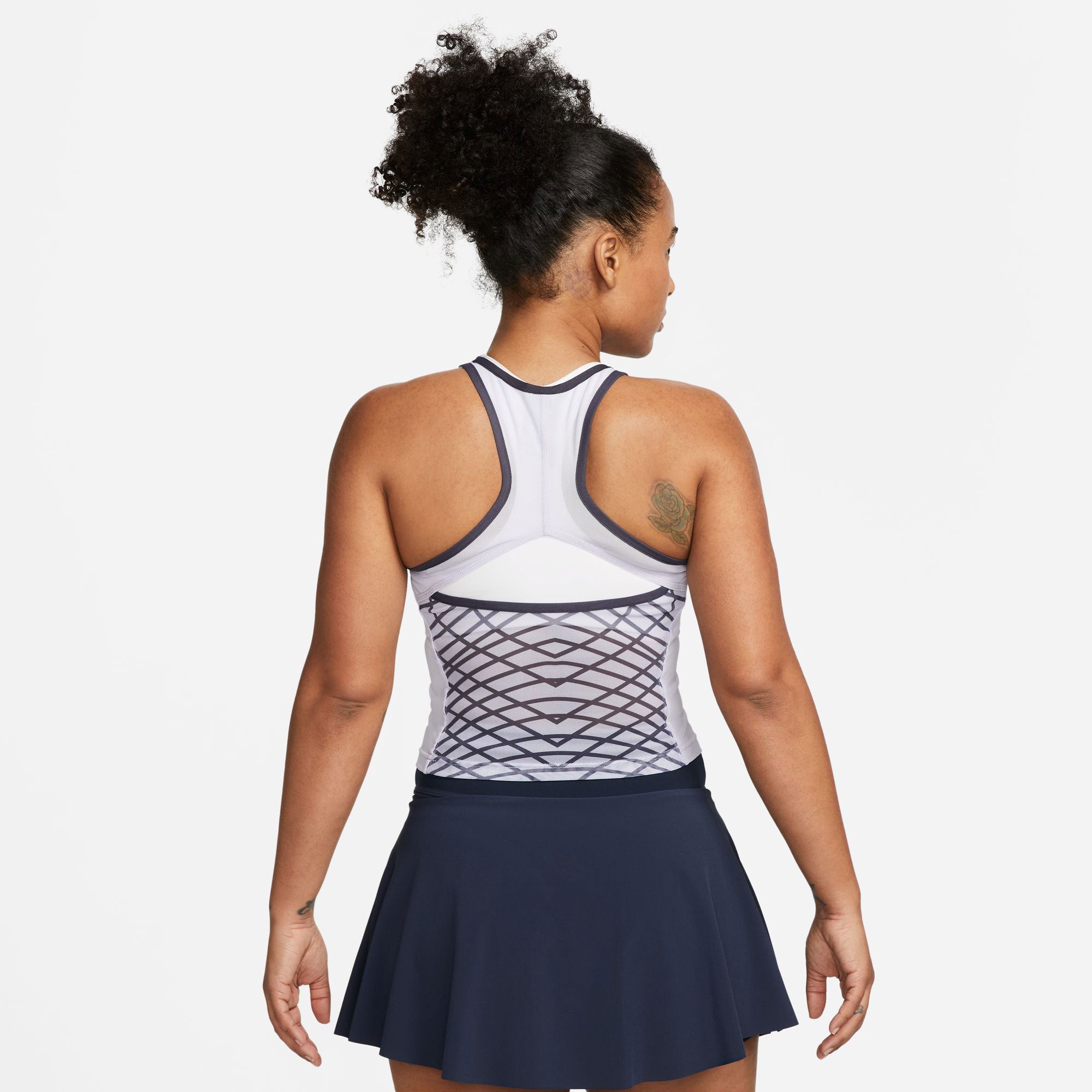 NikeCourt Dri-FIT Slam Paris Women's Tennis Tank Purple (2)