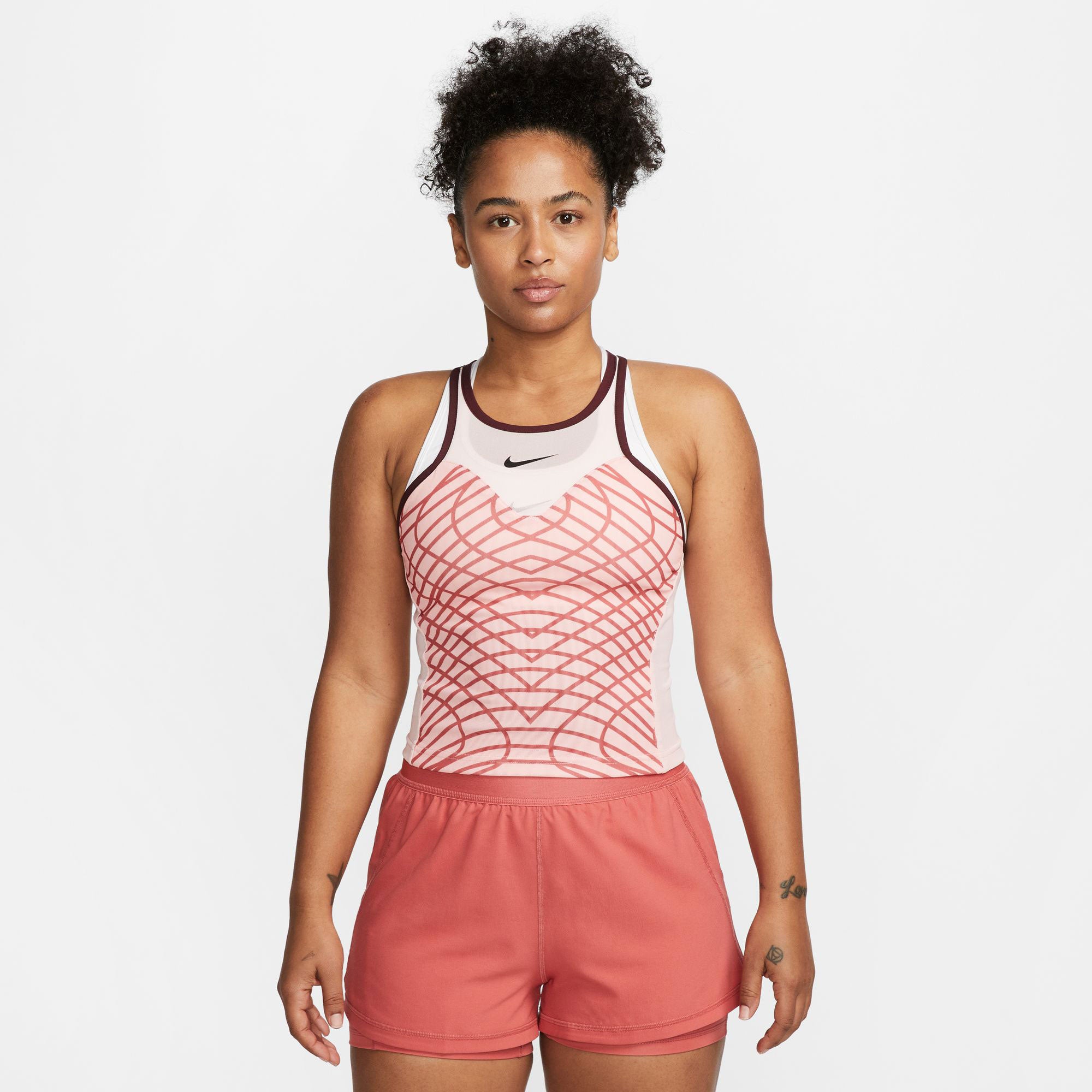 NikeCourt Dri-FIT Slam Paris Women's Tennis Tank Red (1)