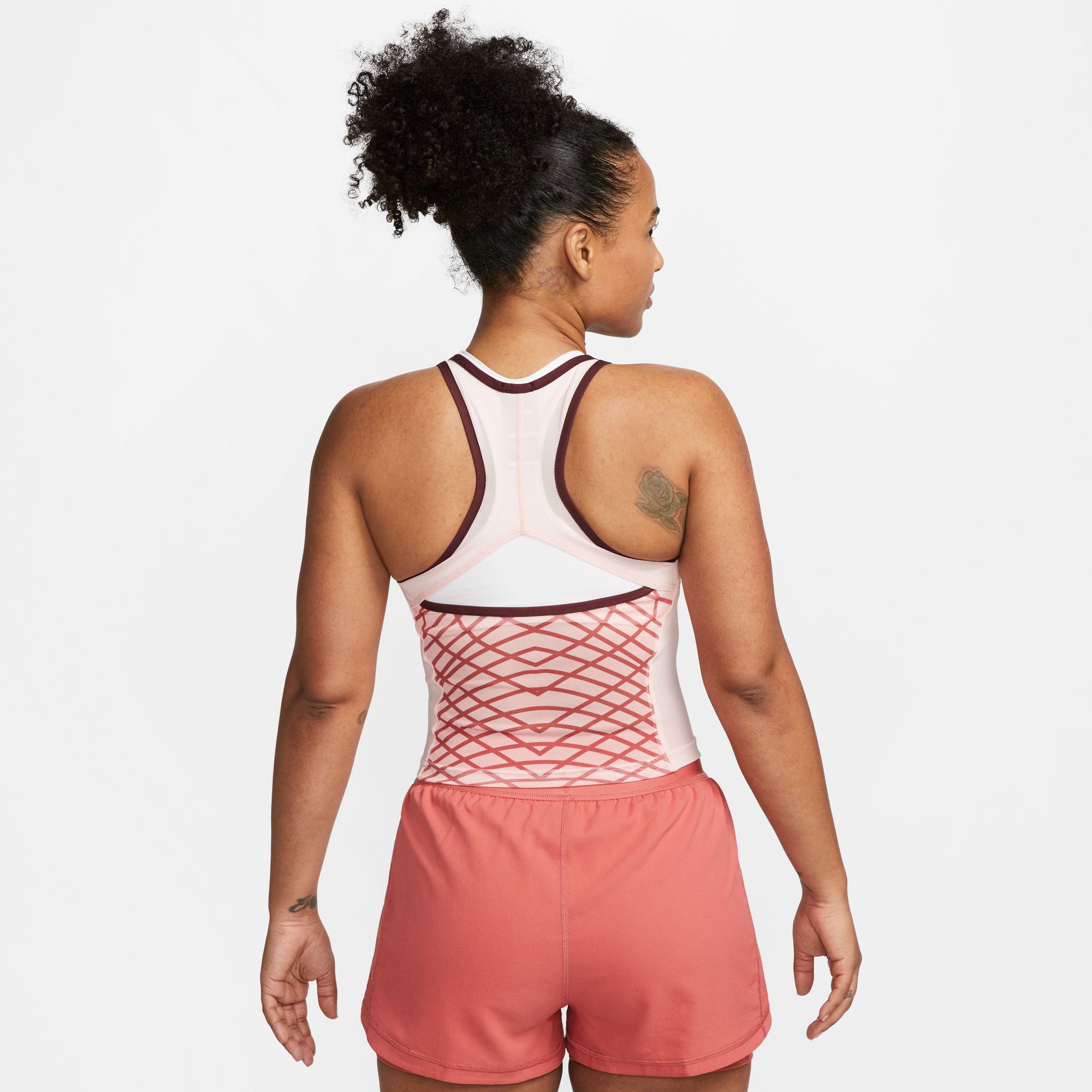 NikeCourt Dri-FIT Slam Paris Women's Tennis Tank Red (2)