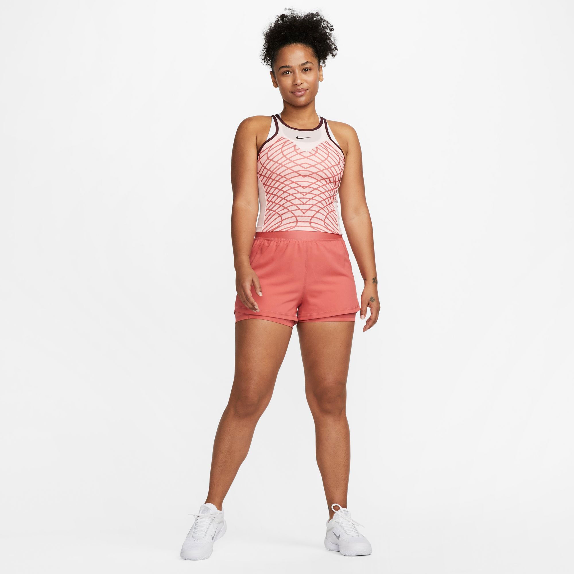 NikeCourt Dri-FIT Slam Paris Women's Tennis Tank Red (5)