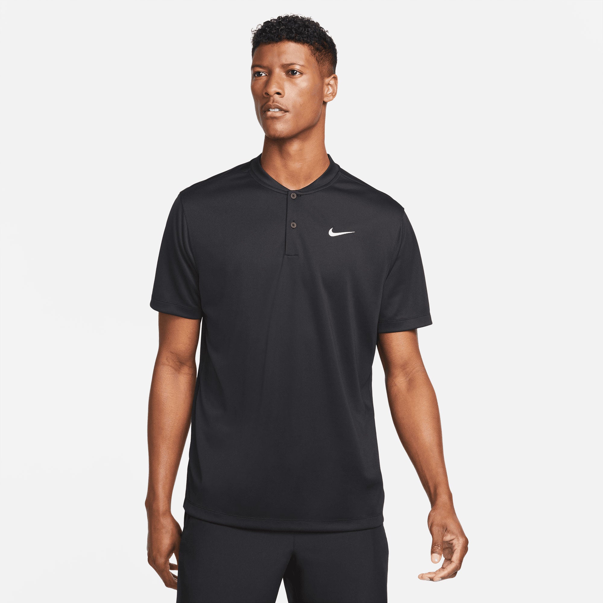NikeCourt Dri-FIT Victory Blade Men's Tennis Polo Black (1)