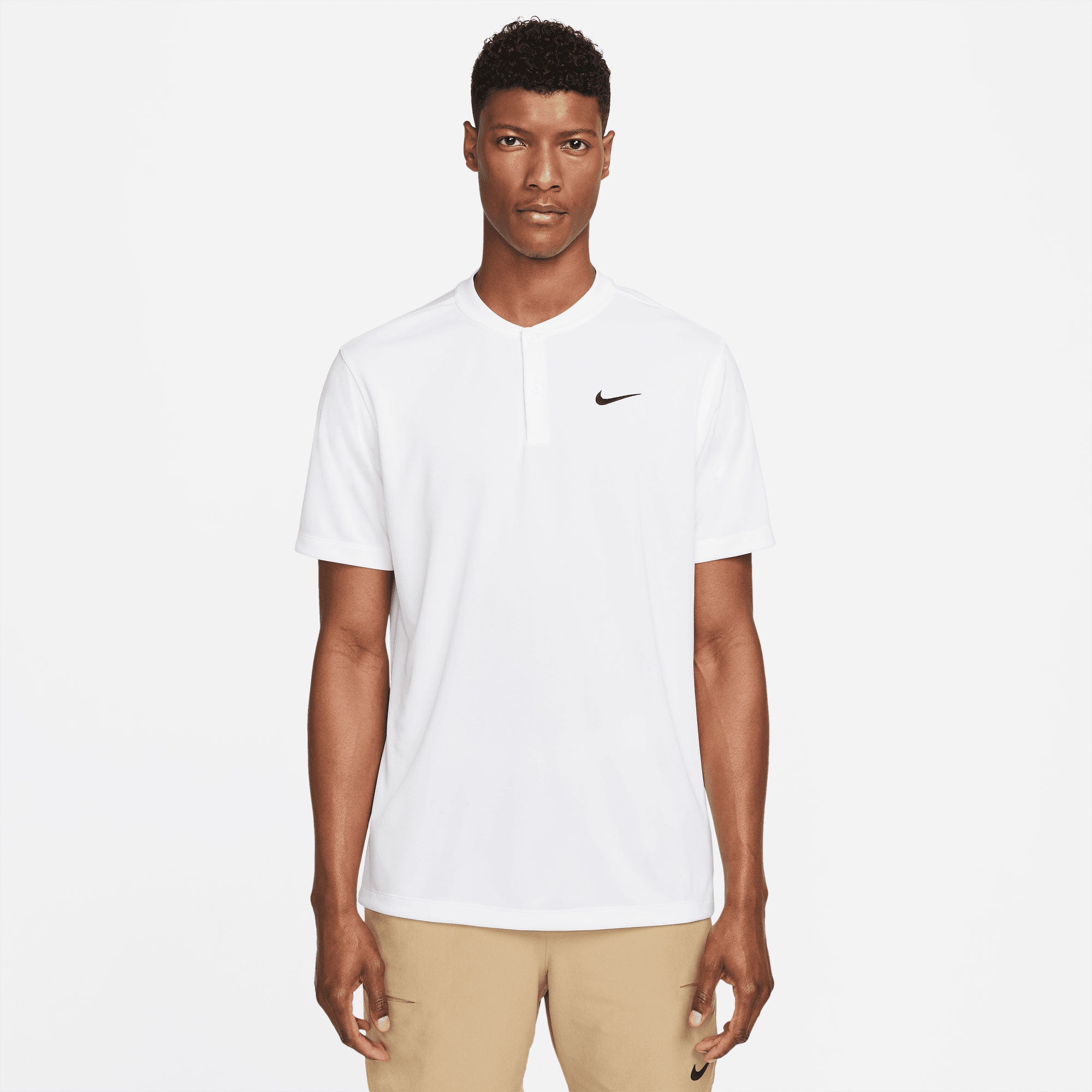 NikeCourt Victory Men s Dri FIT Blade Tennis Polo White Tennis Only