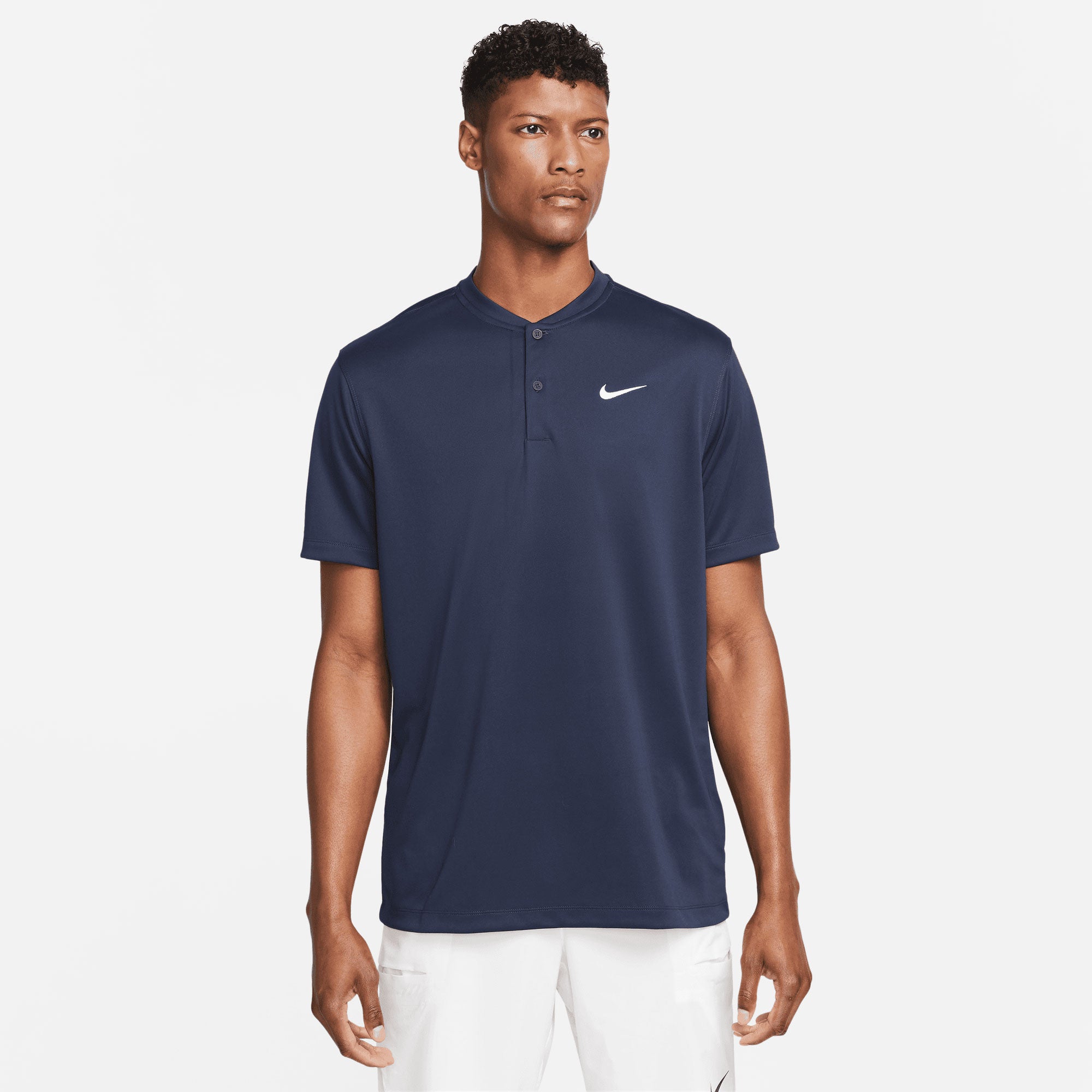 NikeCourt Dri-FIT Victory Blade Men's Tennis Polo Blue (1)