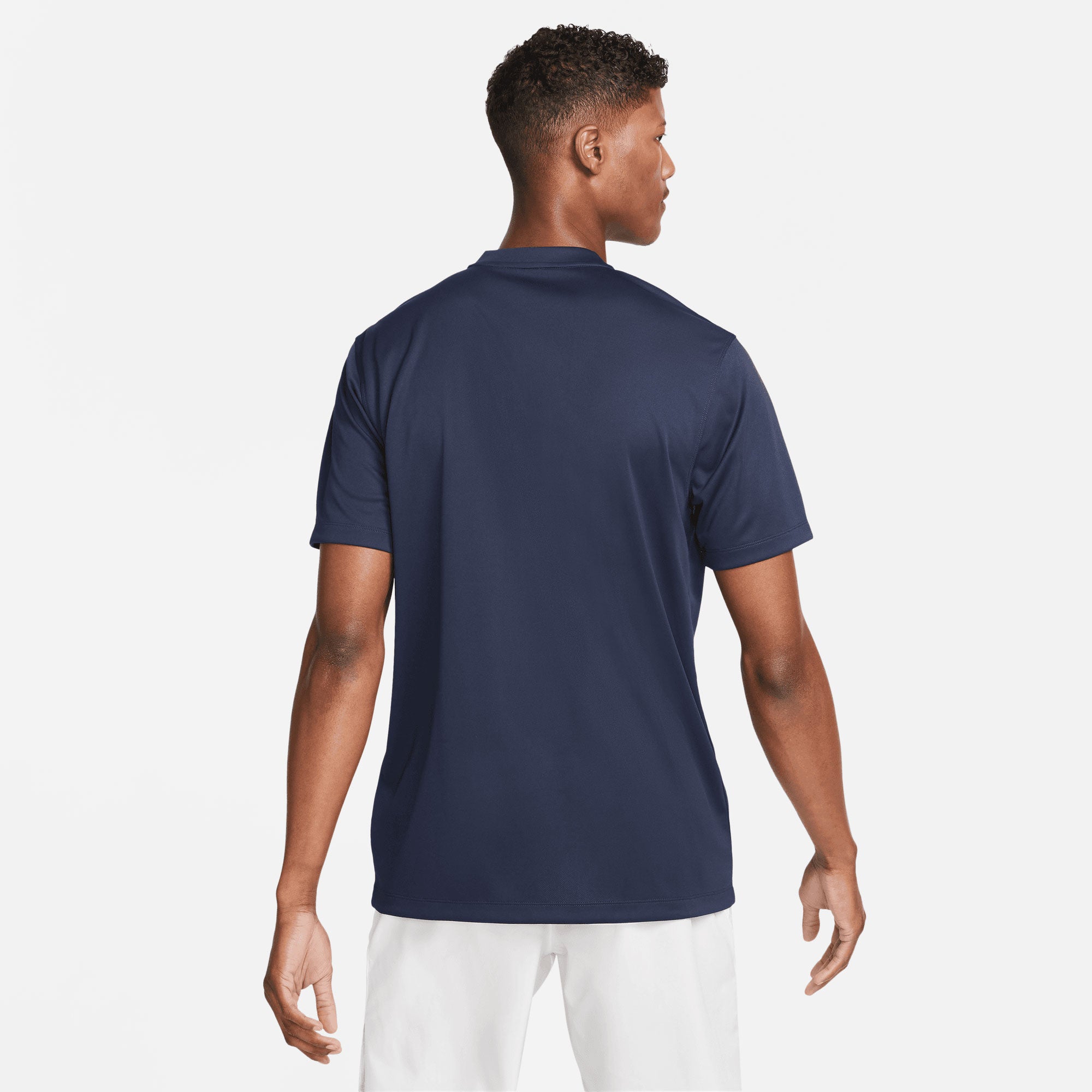 NikeCourt Dri-FIT Victory Blade Men's Tennis Polo Blue (2)