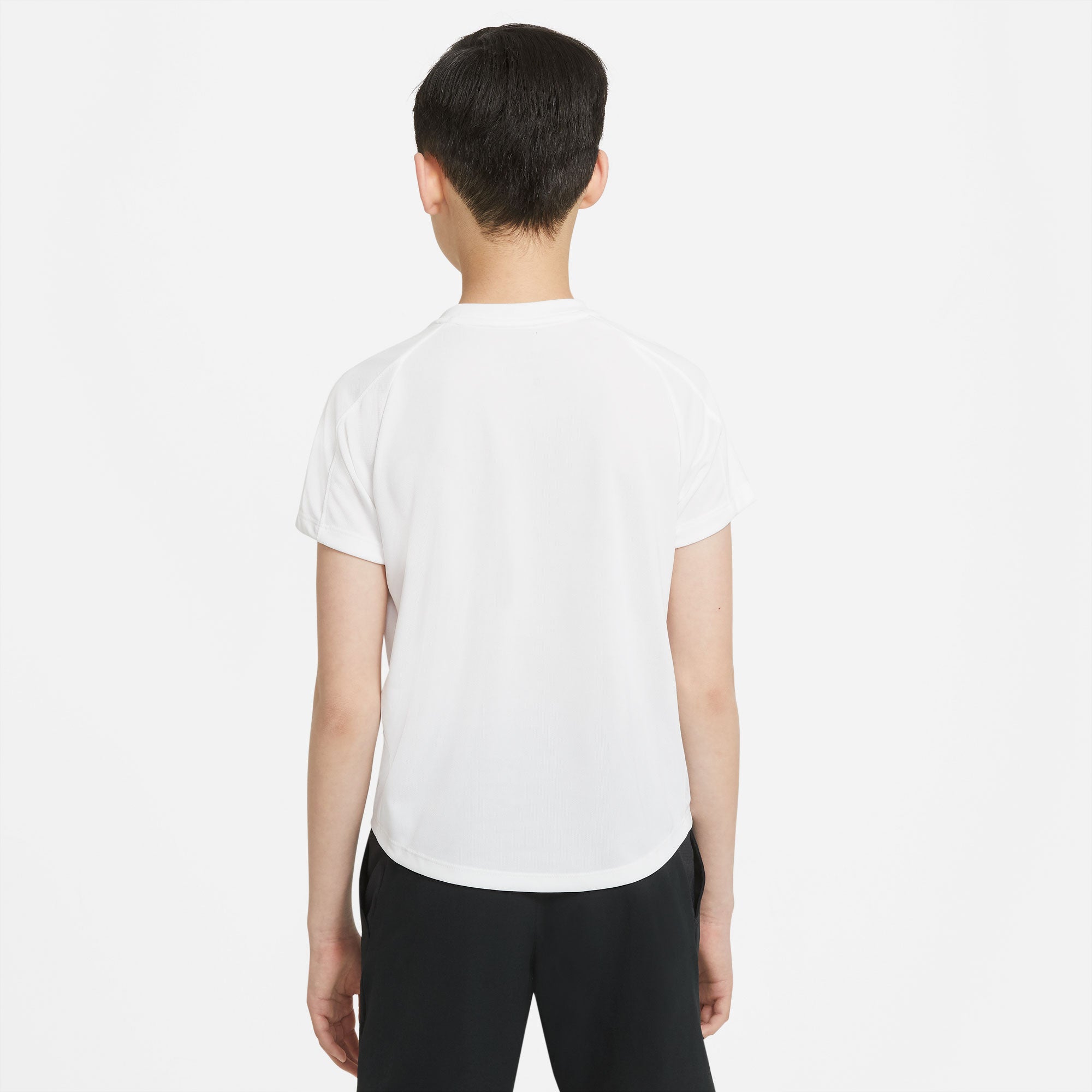 NikeCourt Dri-Fit Victory Boys' Tennis Shirt White (2)