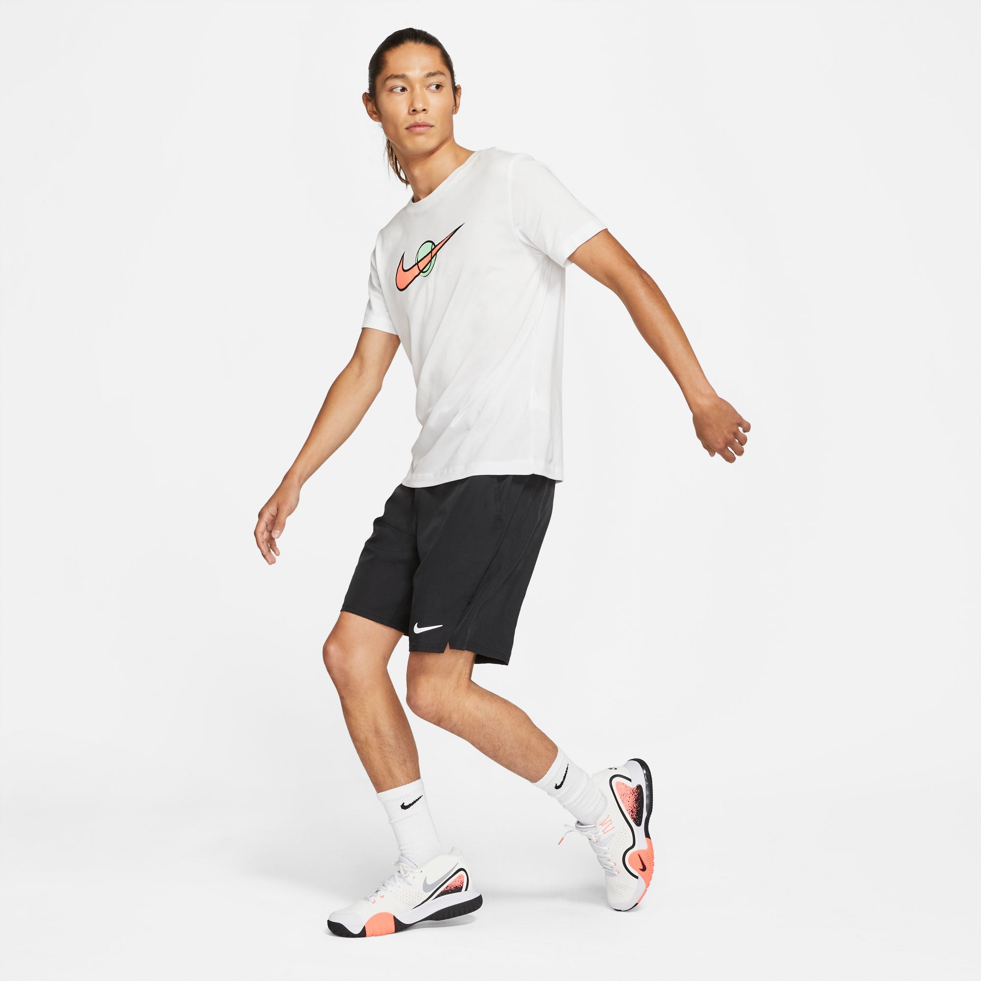 NikeCourt Dri-FIT Victory Men's 9-Inch Tennis Shorts Black (7)