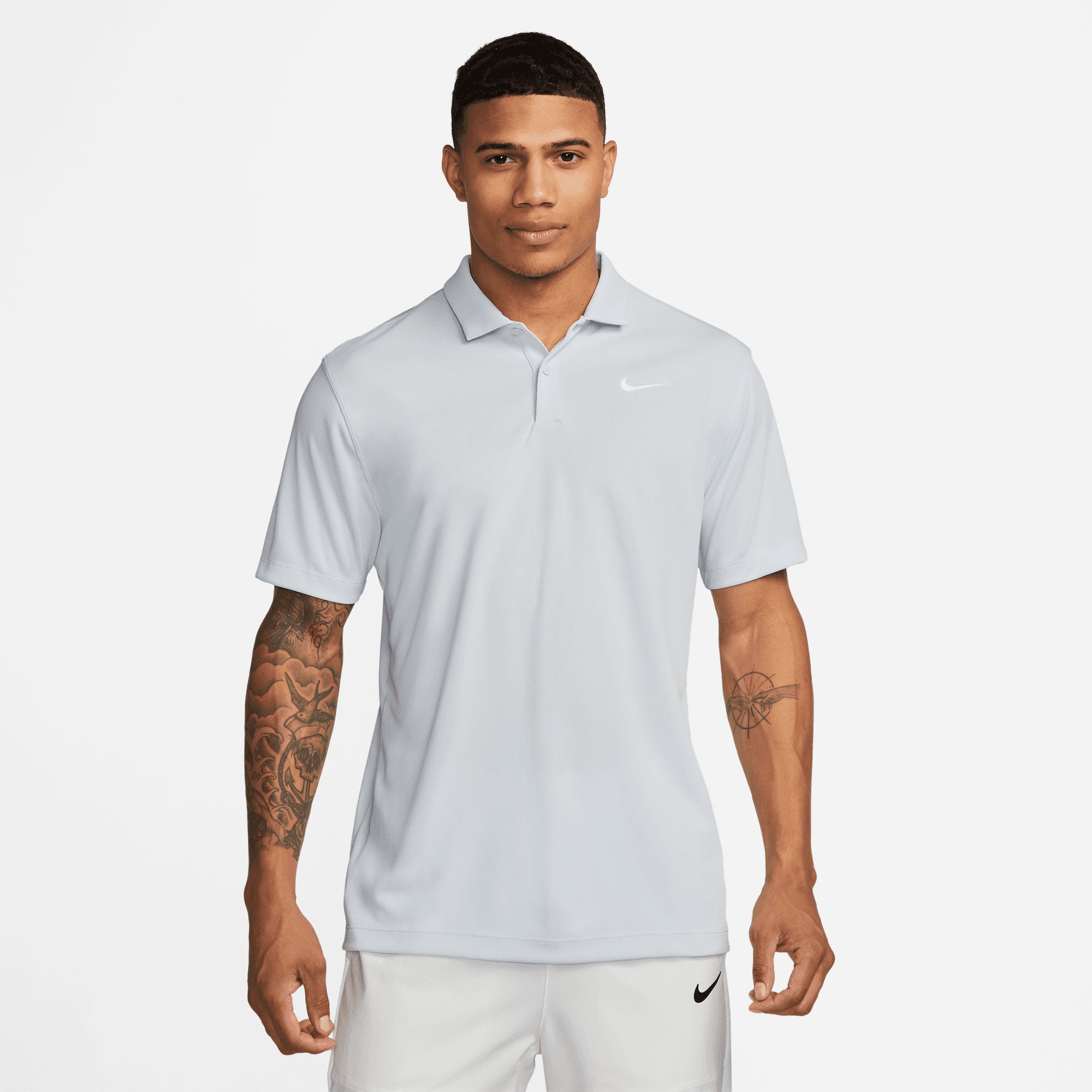 NikeCourt Dri-FIT Victory Men's Tennis Polo Grey (1)