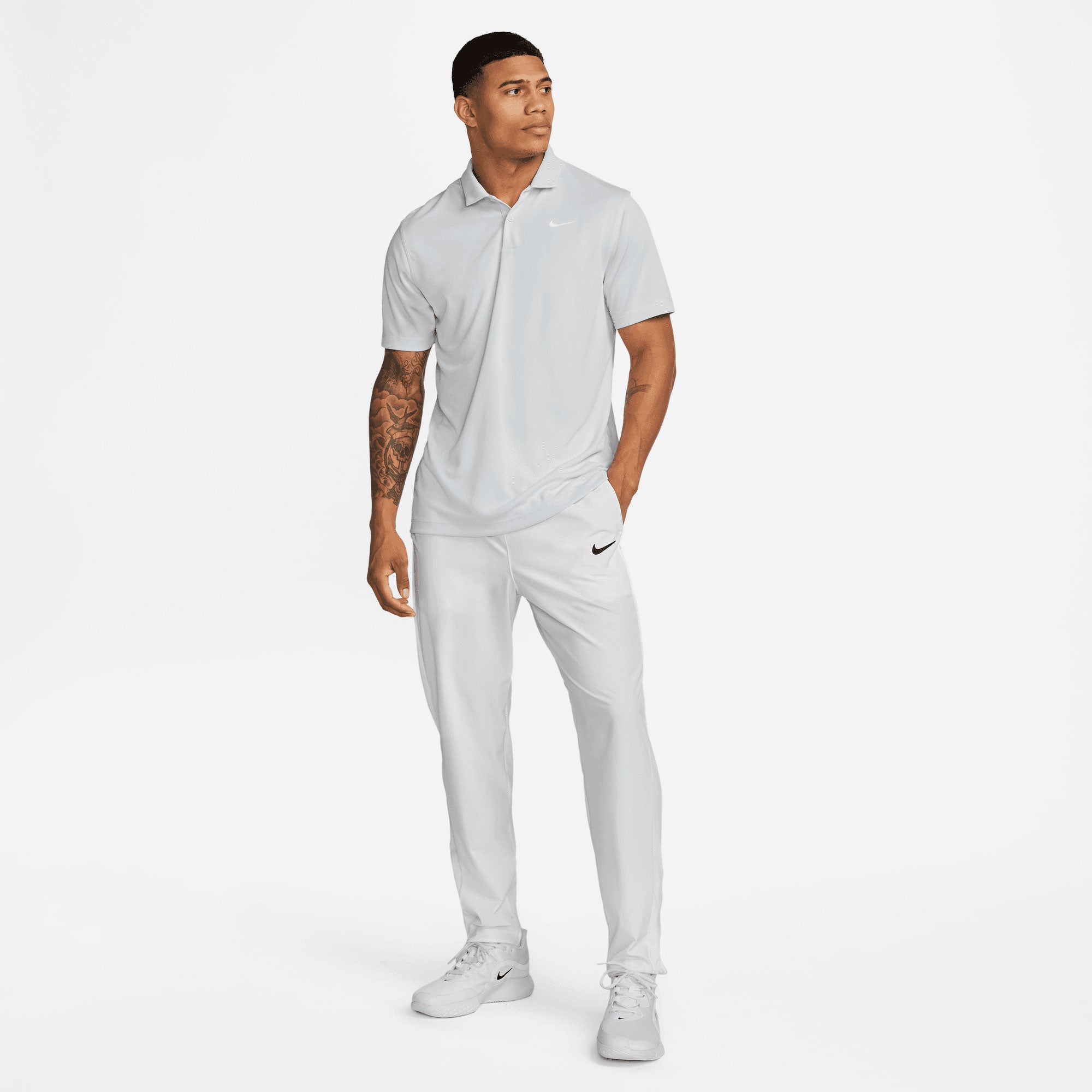 NikeCourt Dri-FIT Victory Men's Tennis Polo Grey (4)