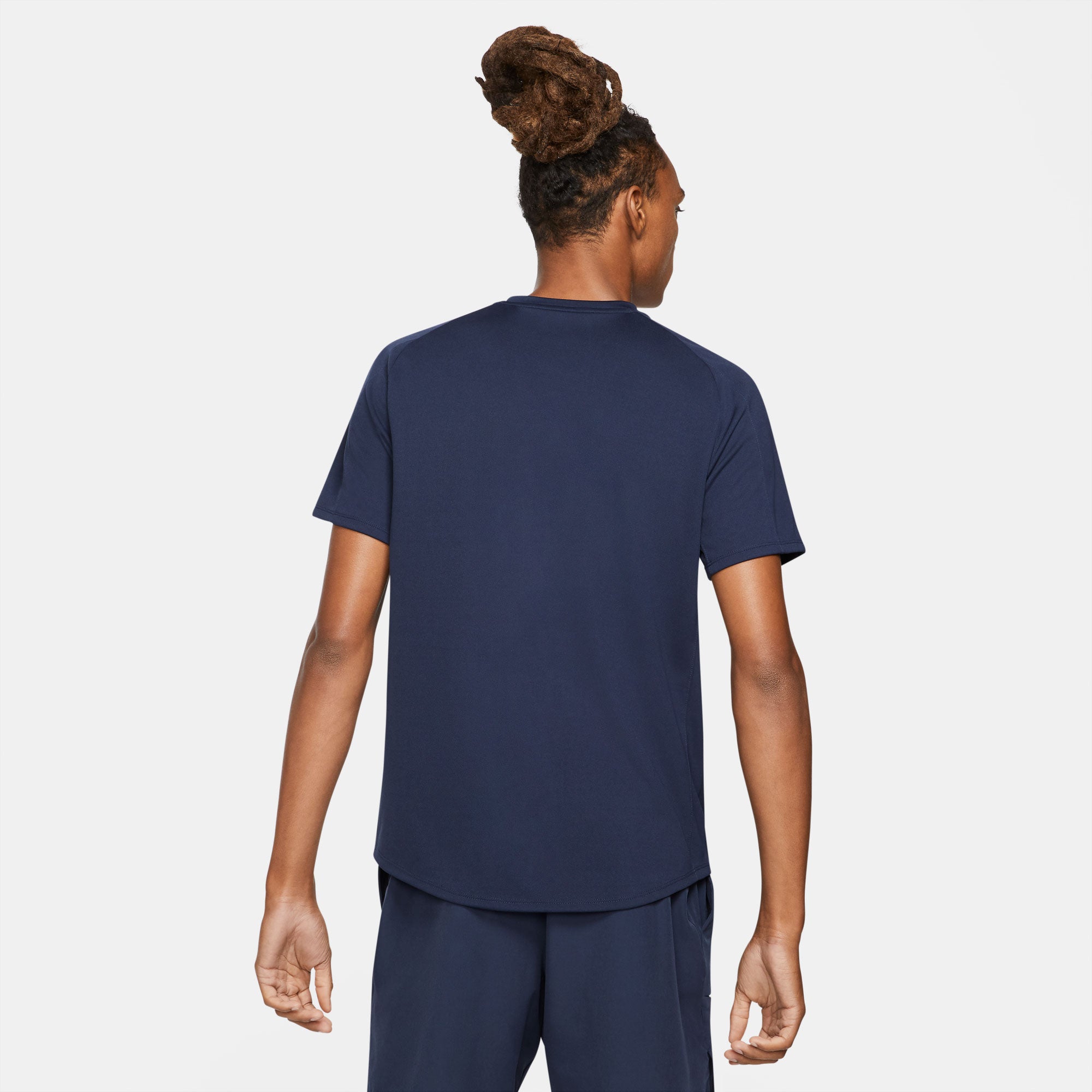 NikeCourt Dri-FIT Victory Men's Tennis Shirt Blue (2)