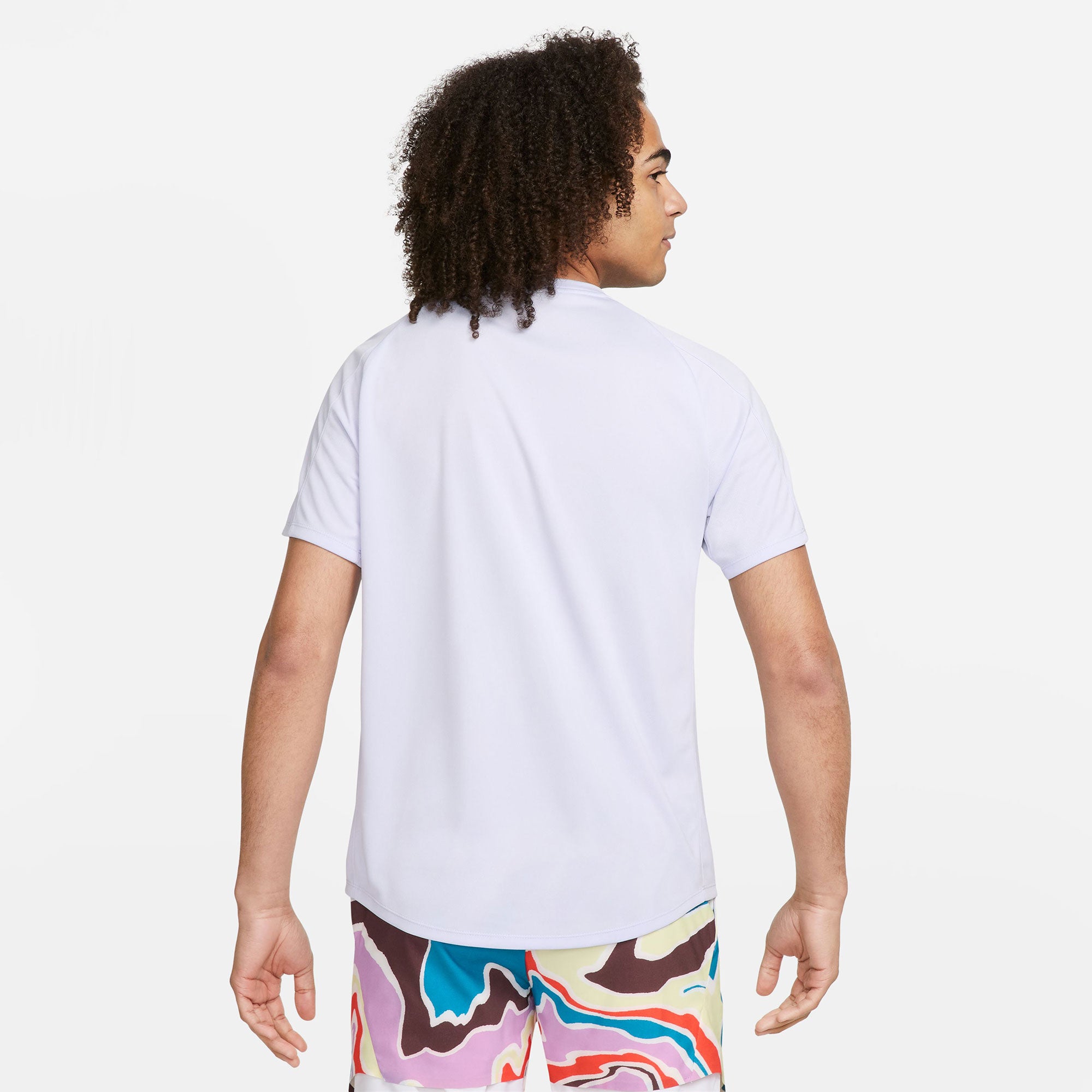 NikeCourt Dri-FIT Victory Men's Tennis Shirt Purple (2)