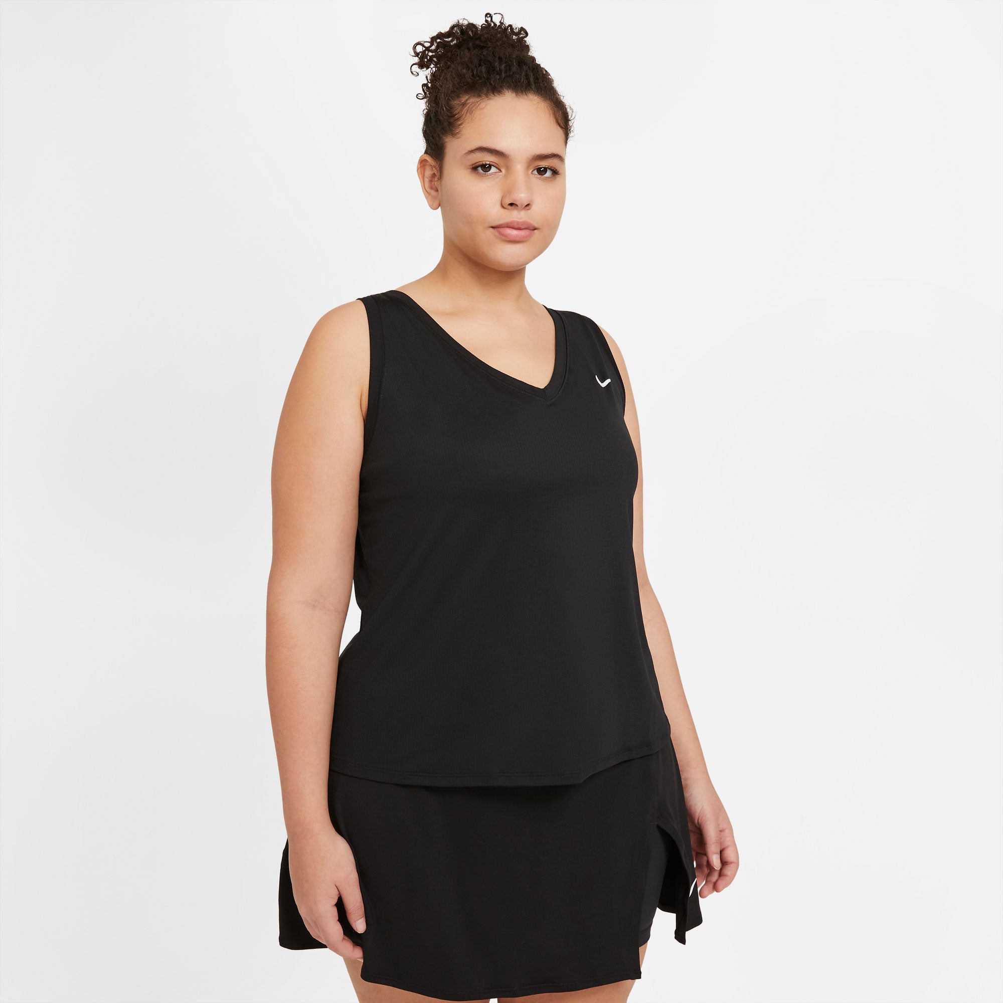 NikeCourt Dri-FIT Victory Women's Tennis Tank Black (1)