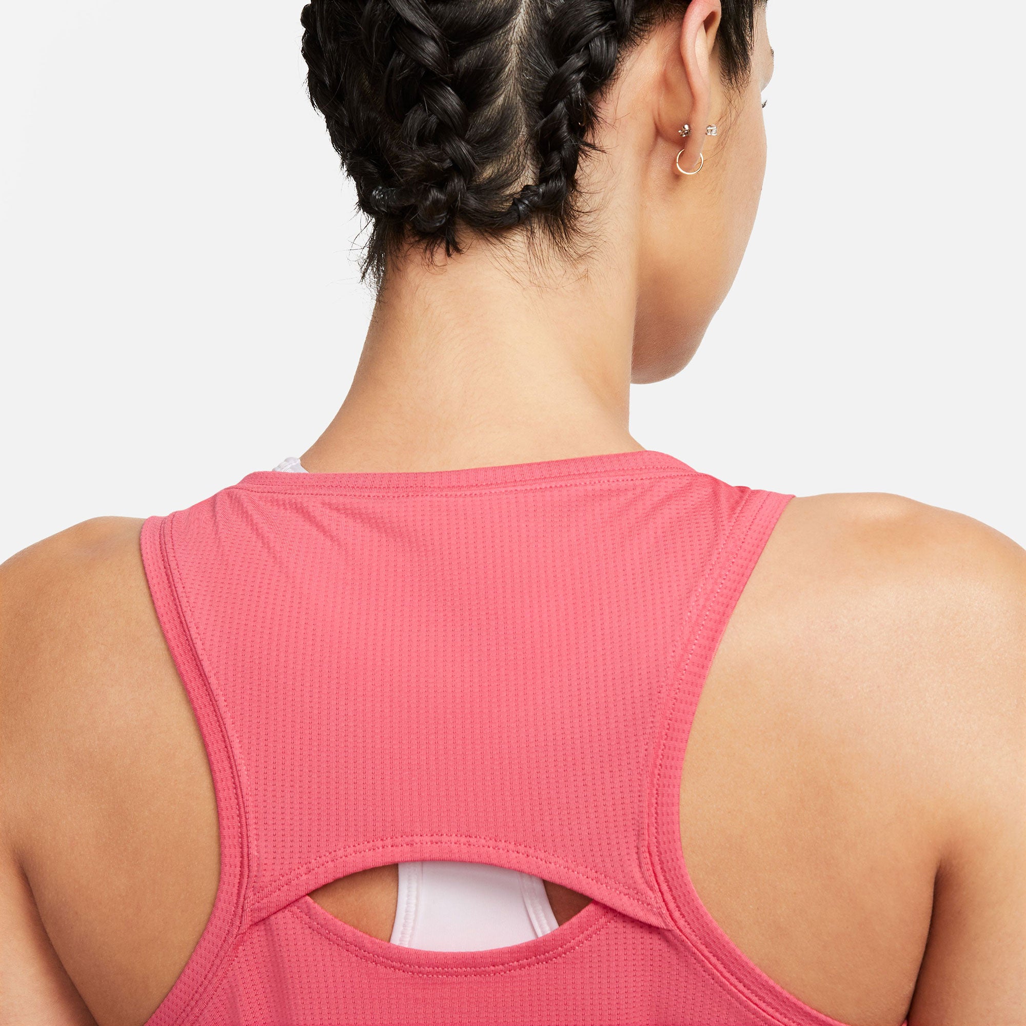 NikeCourt Dri-FIT Victory Women's Tennis Tank Orange (4)