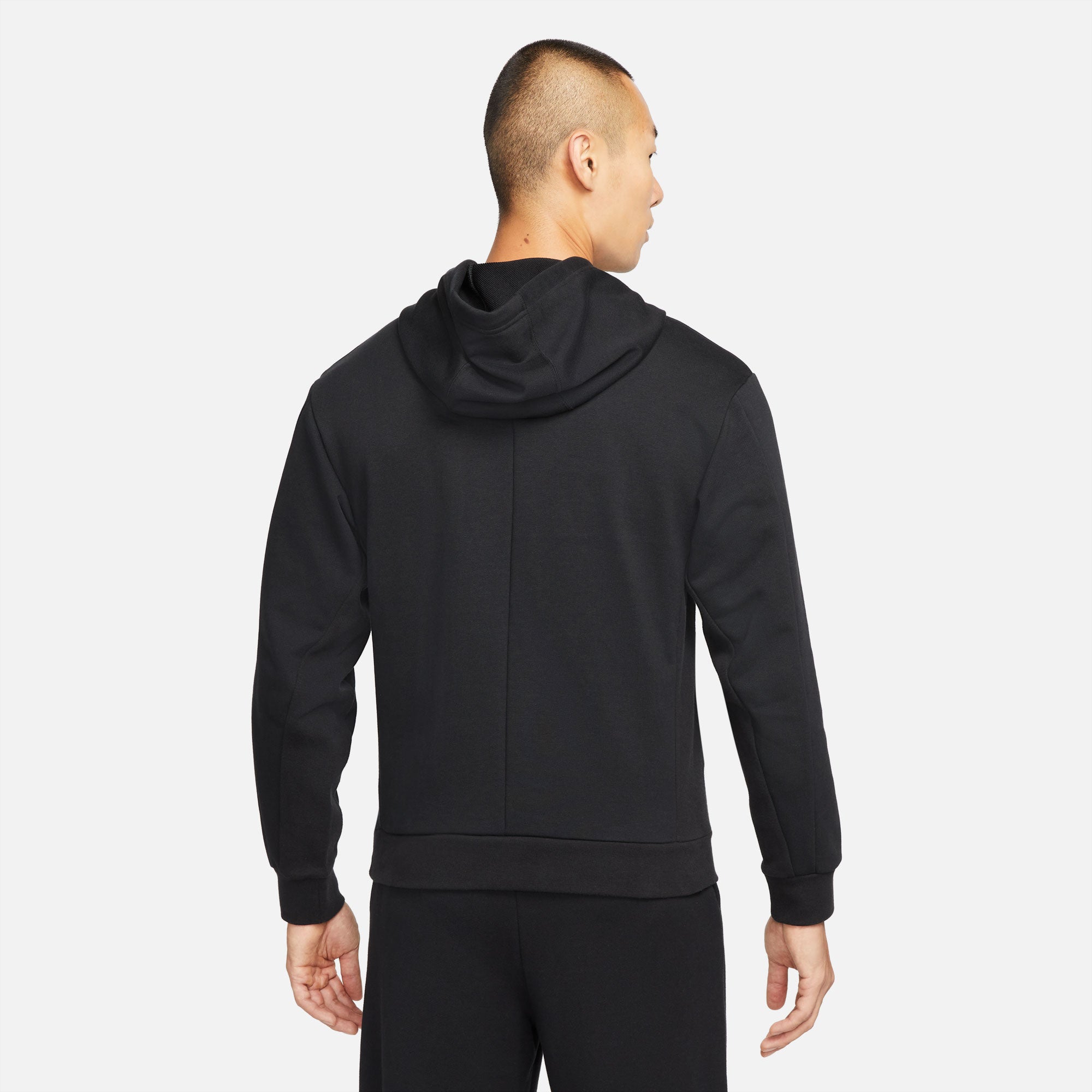 NikeCourt Heritage Men's Fleece Tennis Hoodie Black (2)