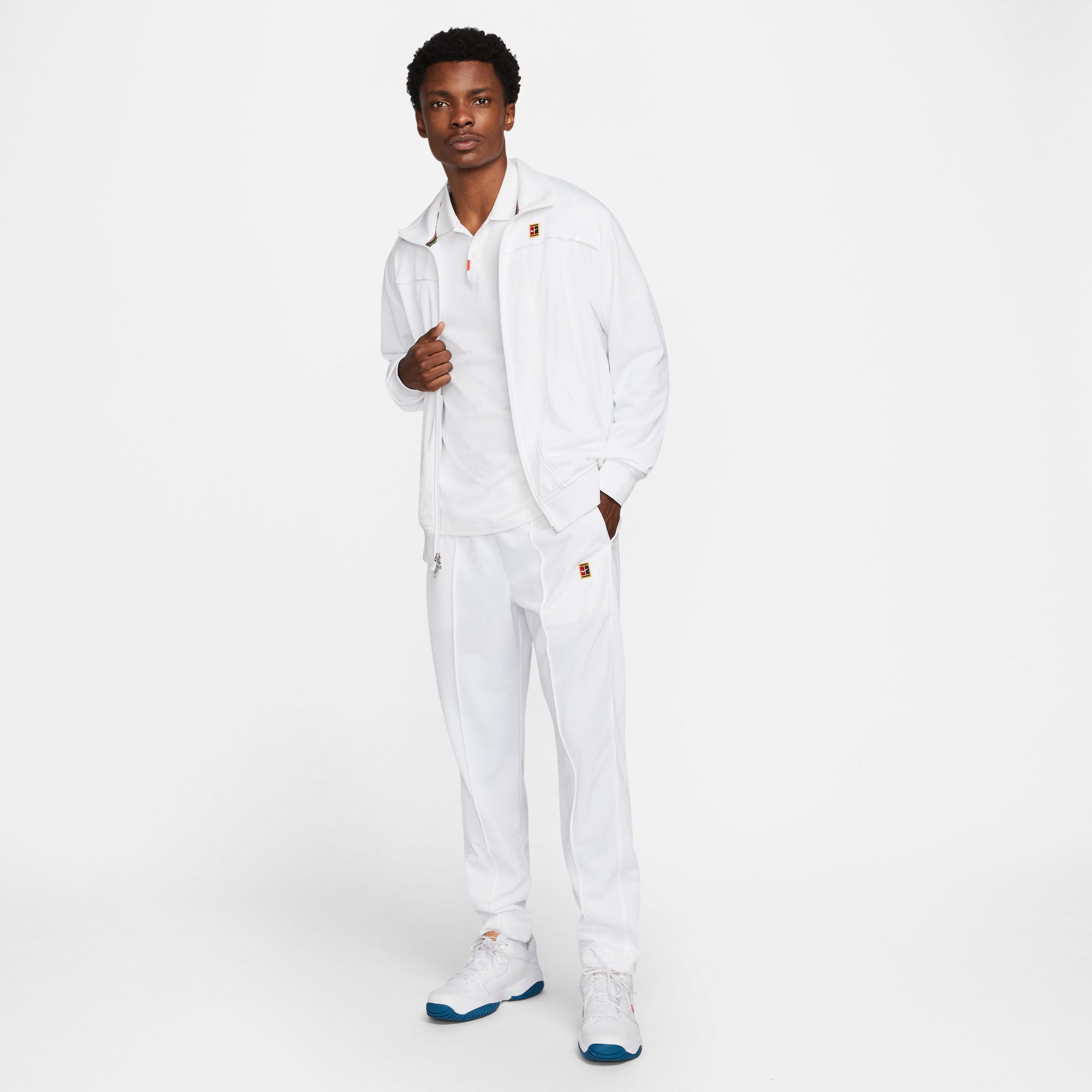 NikeCourt Heritage Men's Tennis Jacket White (3)