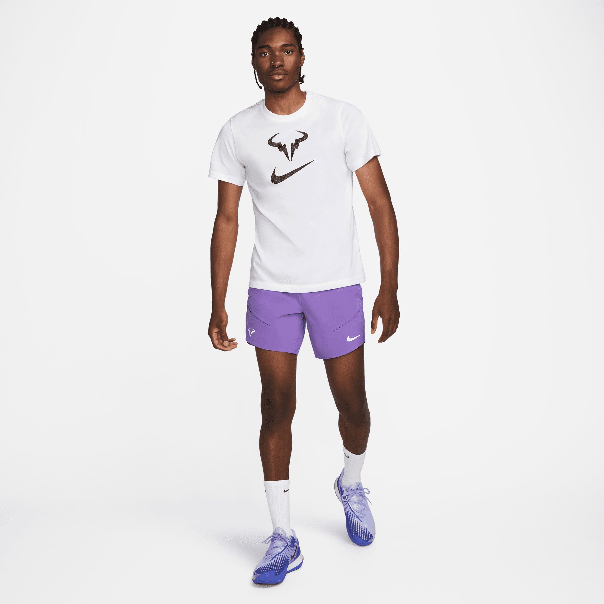 NikeCourt Rafa Dri-FIT ADV Men's 7-Inch Tennis Shorts Purple (6)