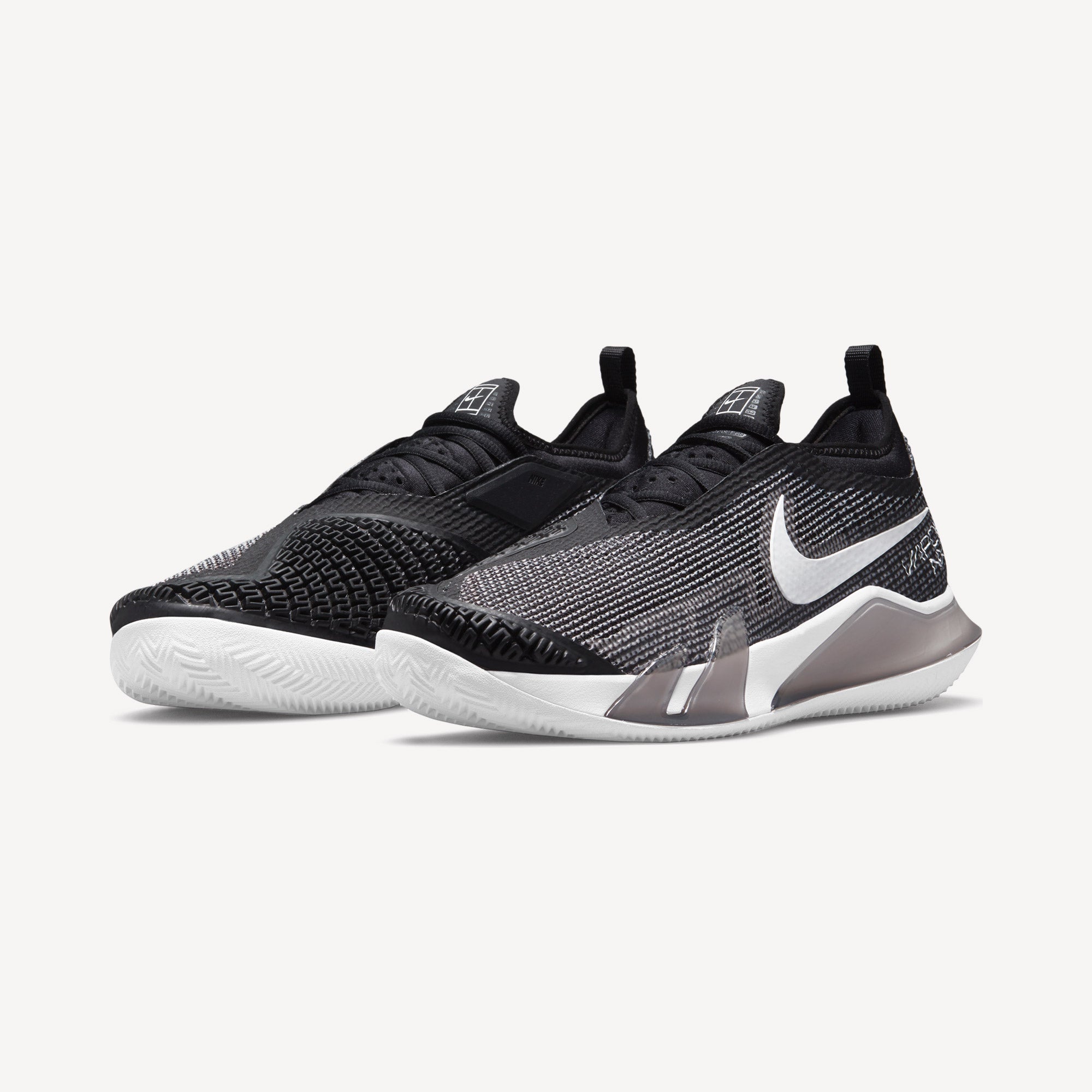 NikeCourt React Vapor NXT Men's Clay Court Tennis Shoes Black (4)