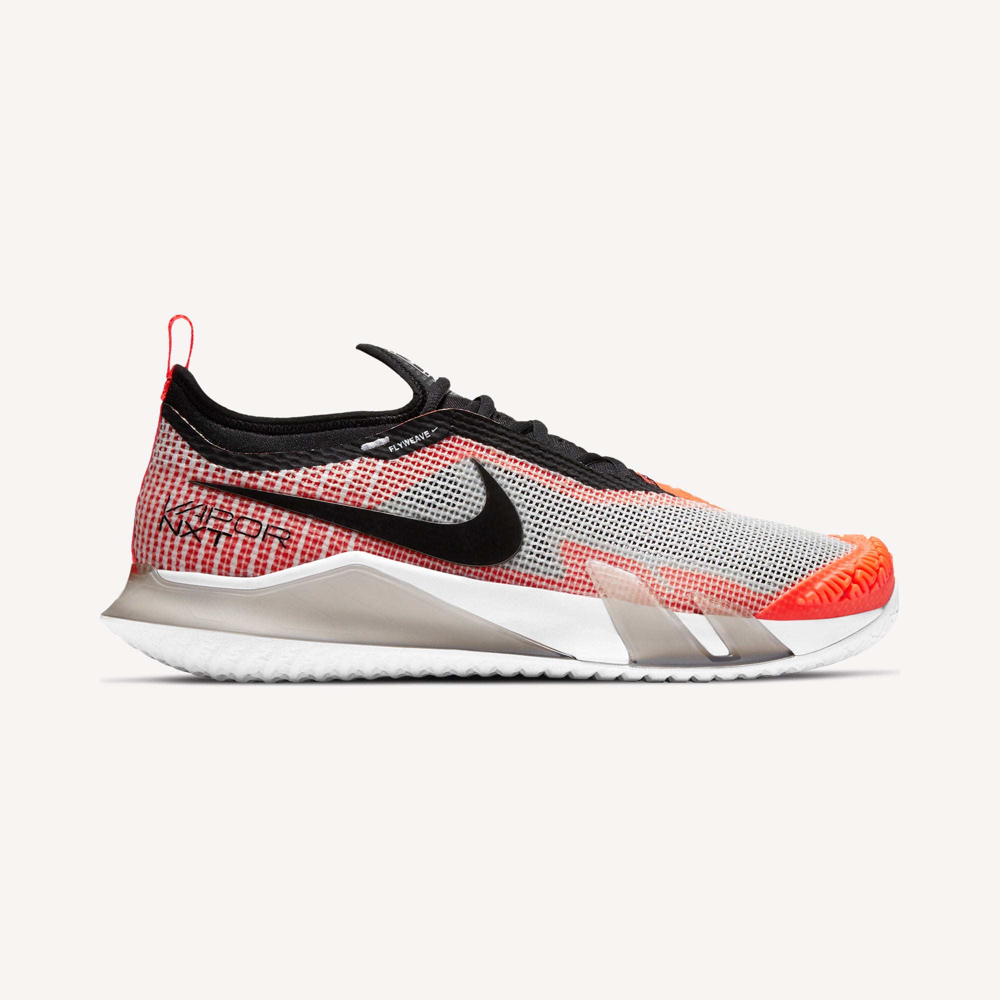 NikeCourt React Vapor NXT Men's Hard Court Tennis Shoes White (1)