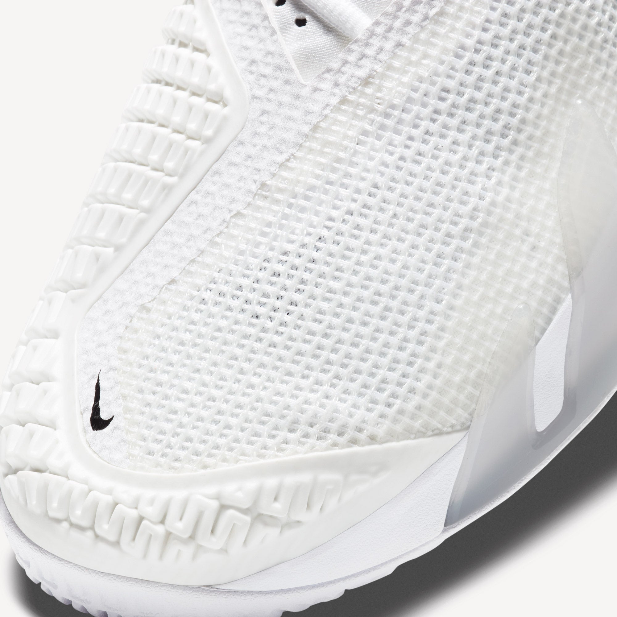 NikeCourt React Vapor NXT Men's Hard Court Tennis Shoes White (7)