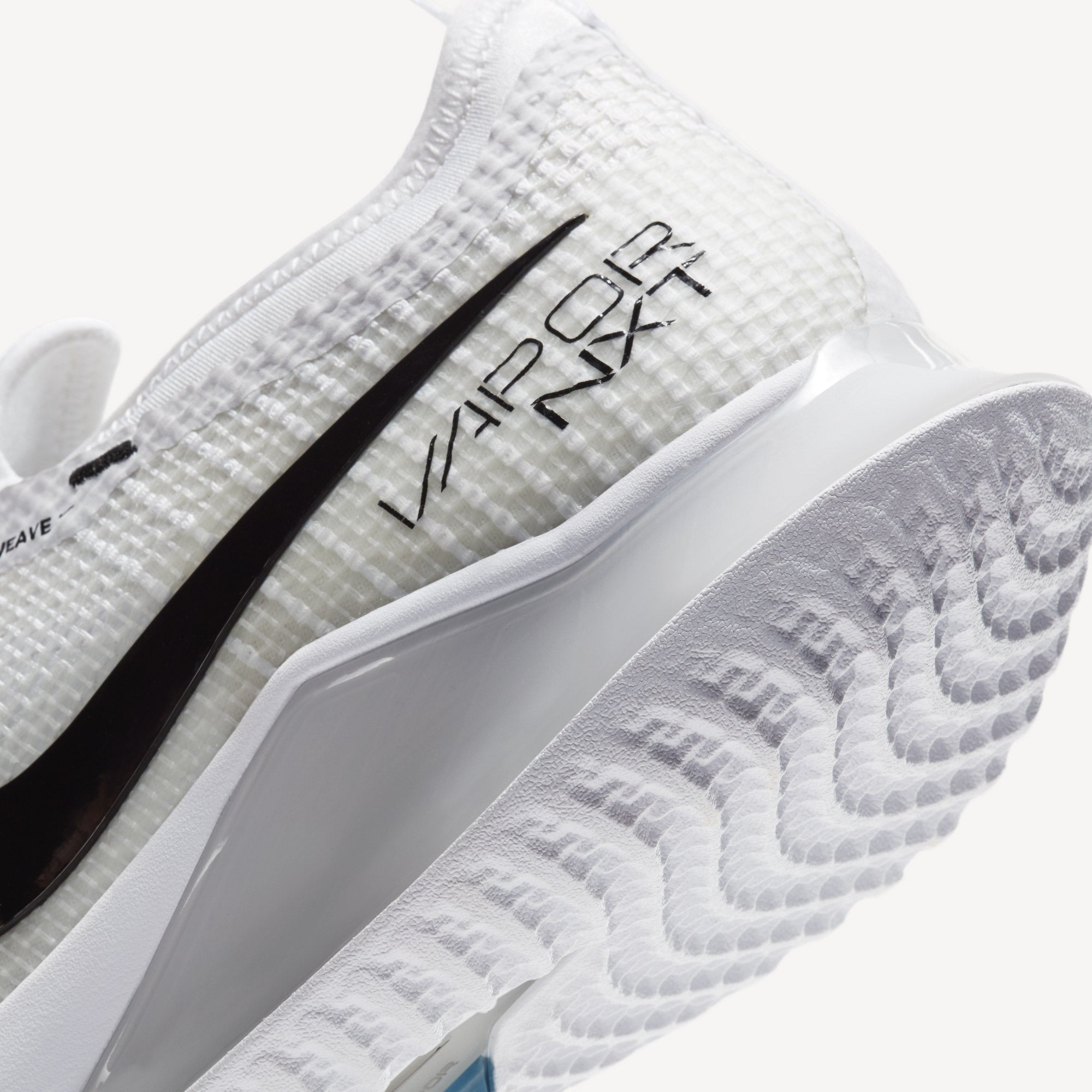 NikeCourt React Vapor NXT Men's Hard Court Tennis Shoes White (8)