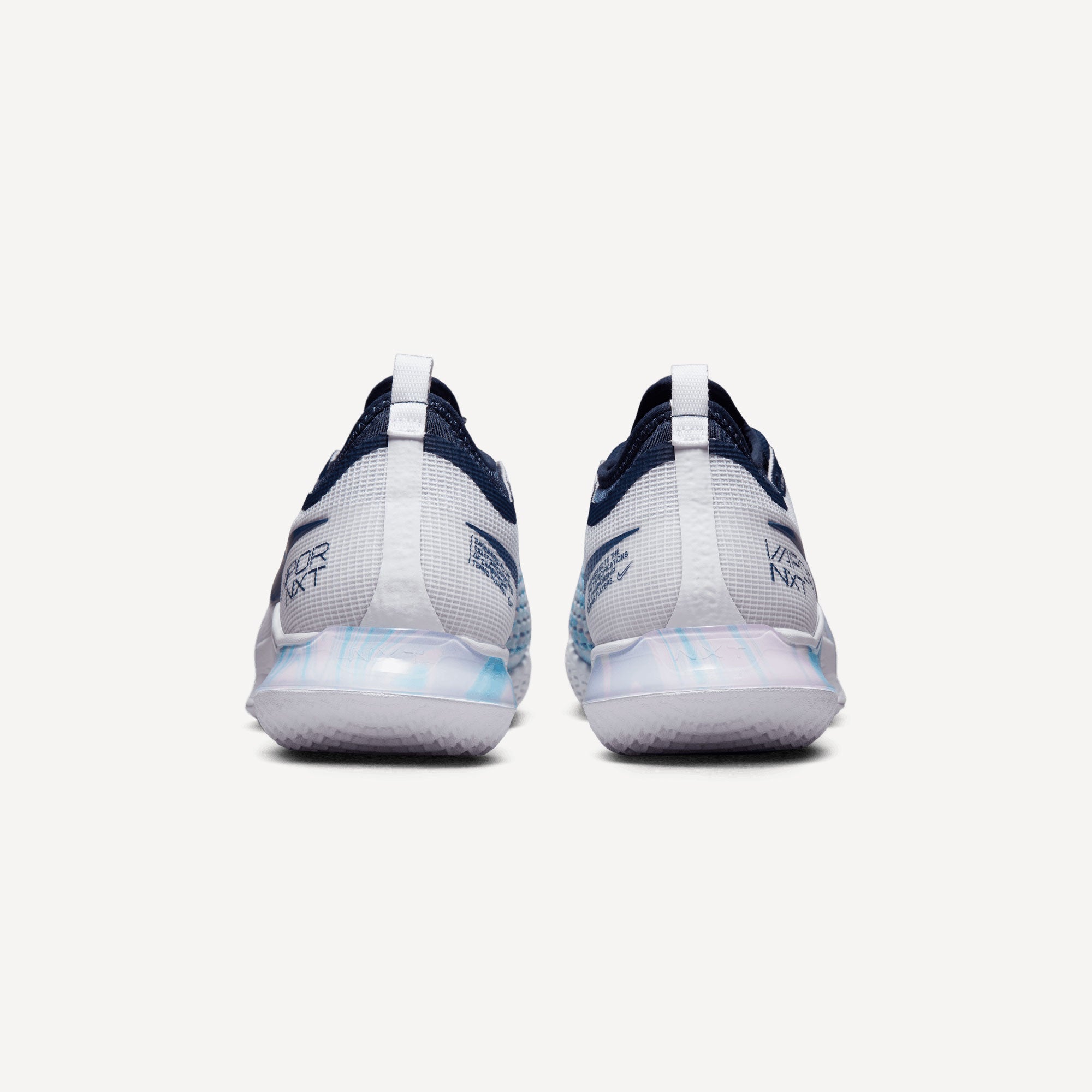 NikeCourt React Vapor NXT Men's Hard Court Tennis Shoes White (5)