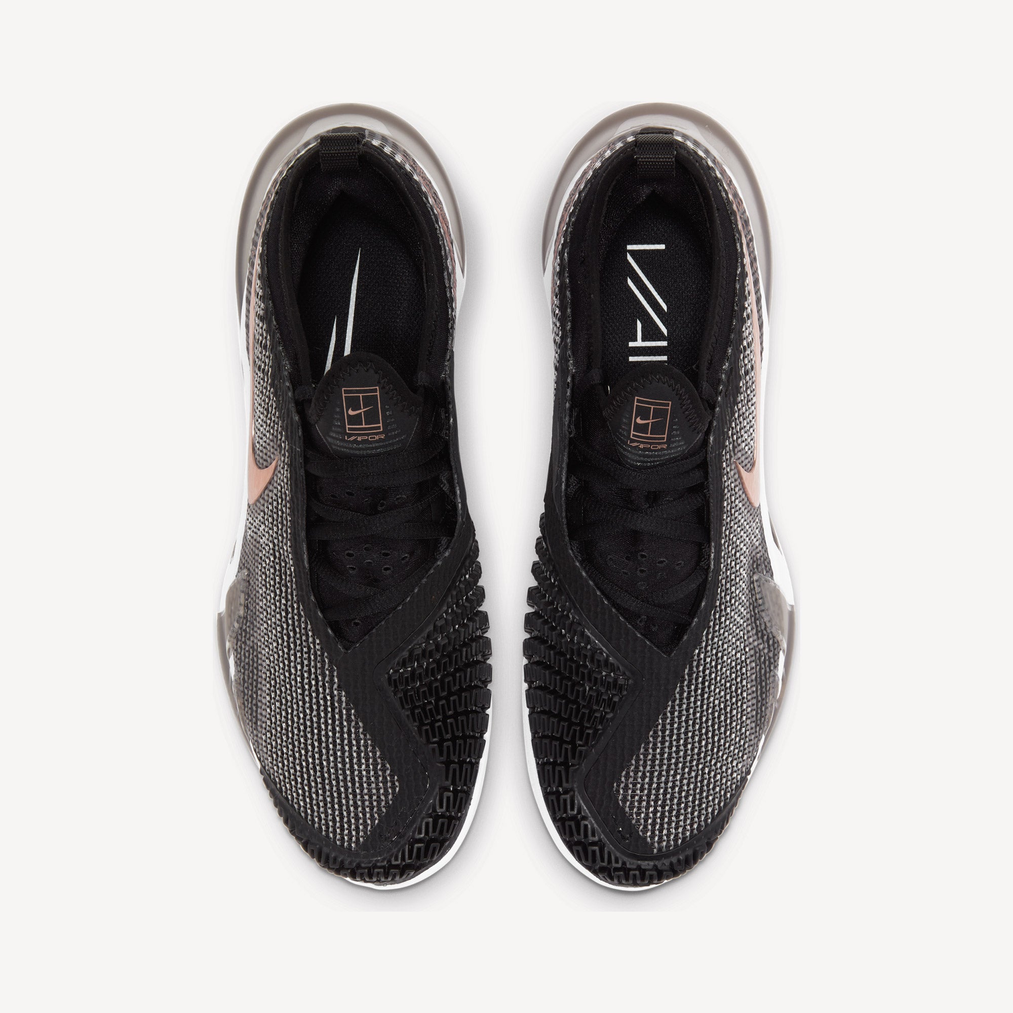 NikeCourt React Vapor NXT Women's Hard Court Tennis Shoes Black (5)
