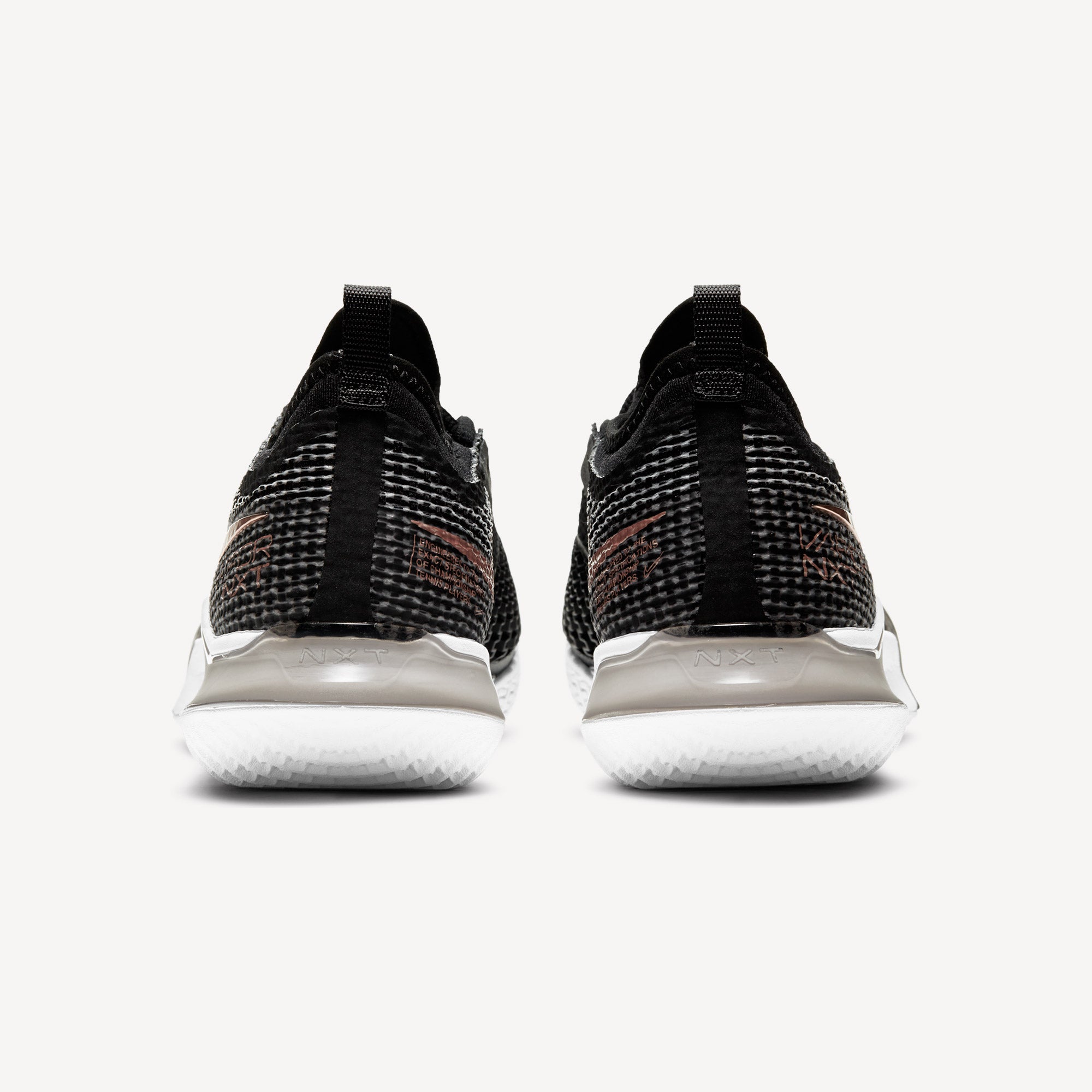 NikeCourt React Vapor NXT Women's Hard Court Tennis Shoes Black (6)