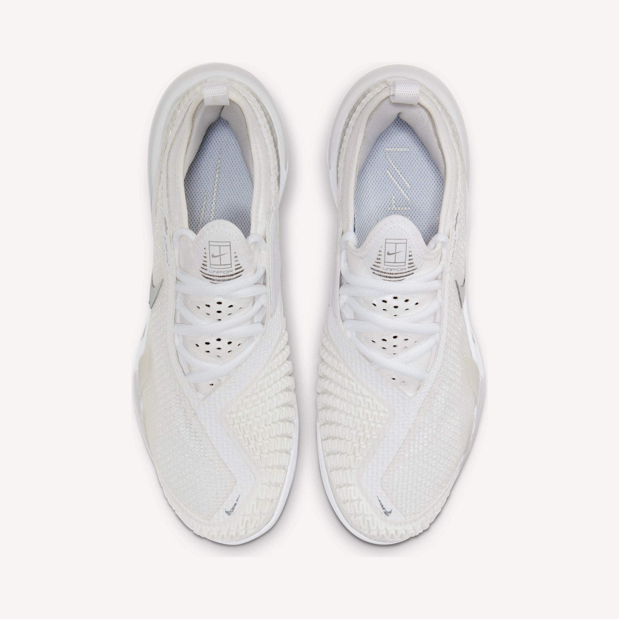 NikeCourt React Vapor NXT Women's Hard Court Tennis Shoes White (5)