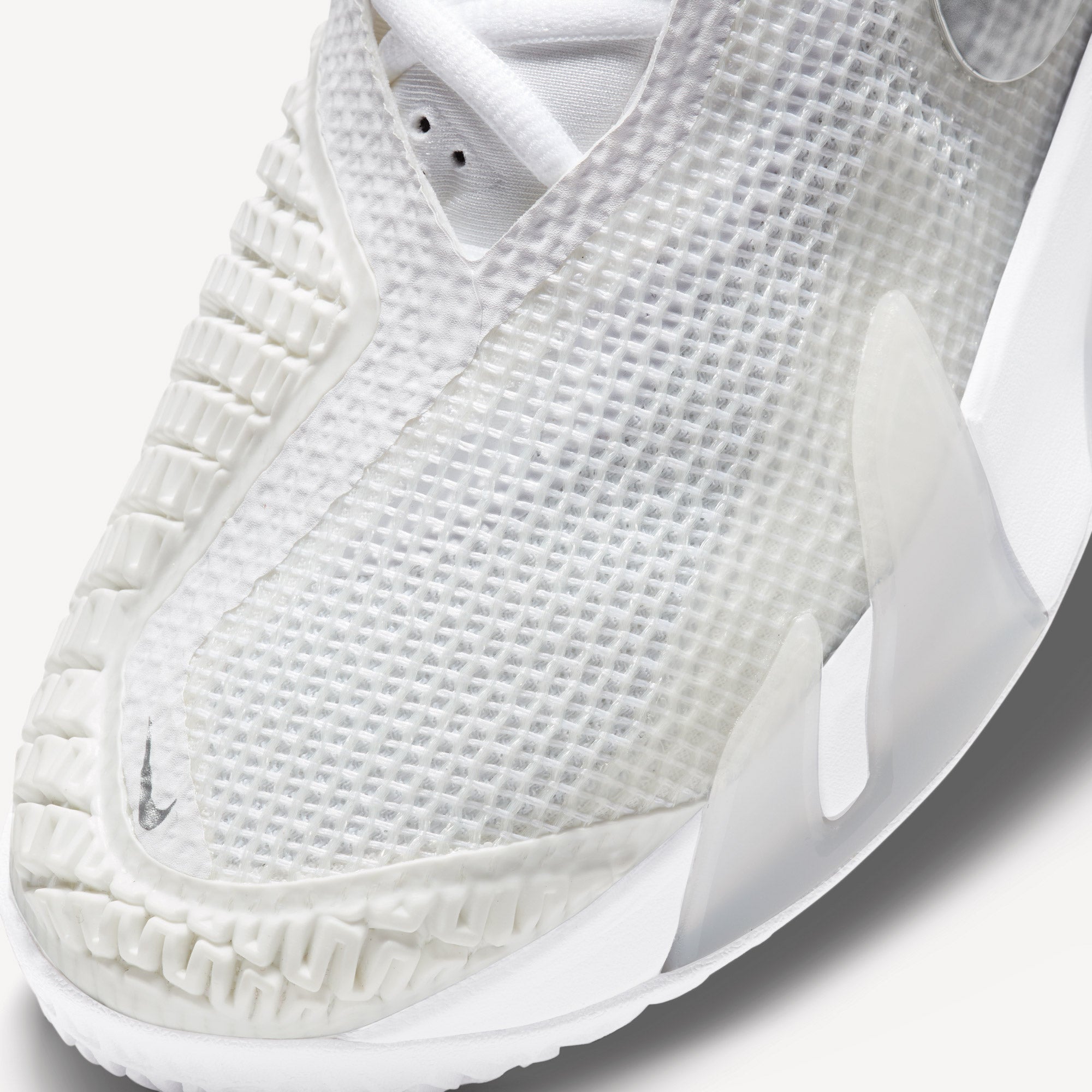 NikeCourt React Vapor NXT Women's Hard Court Tennis Shoes White (7)