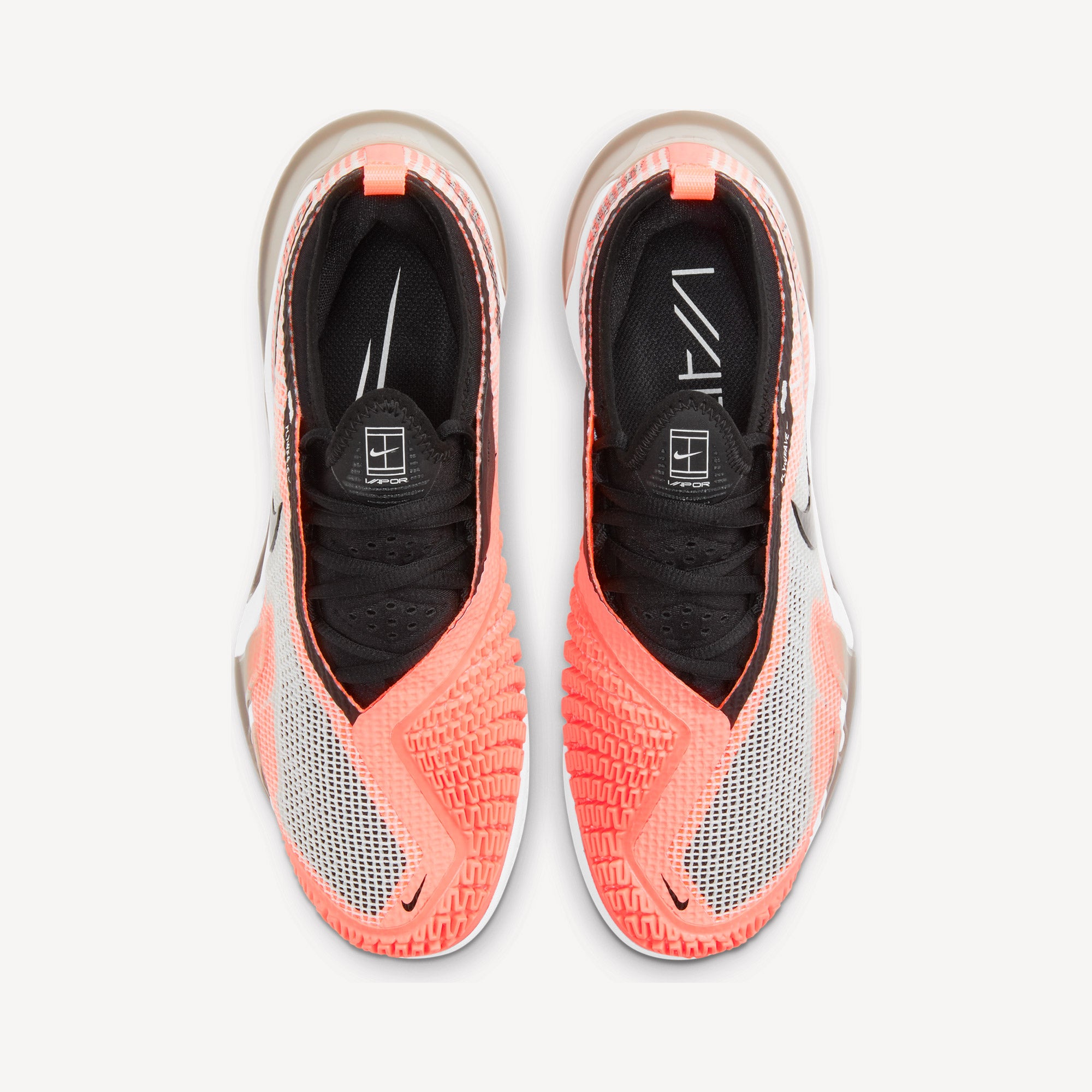 NikeCourt React Vapor NXT Women's Hard Court Tennis Shoes White (5)