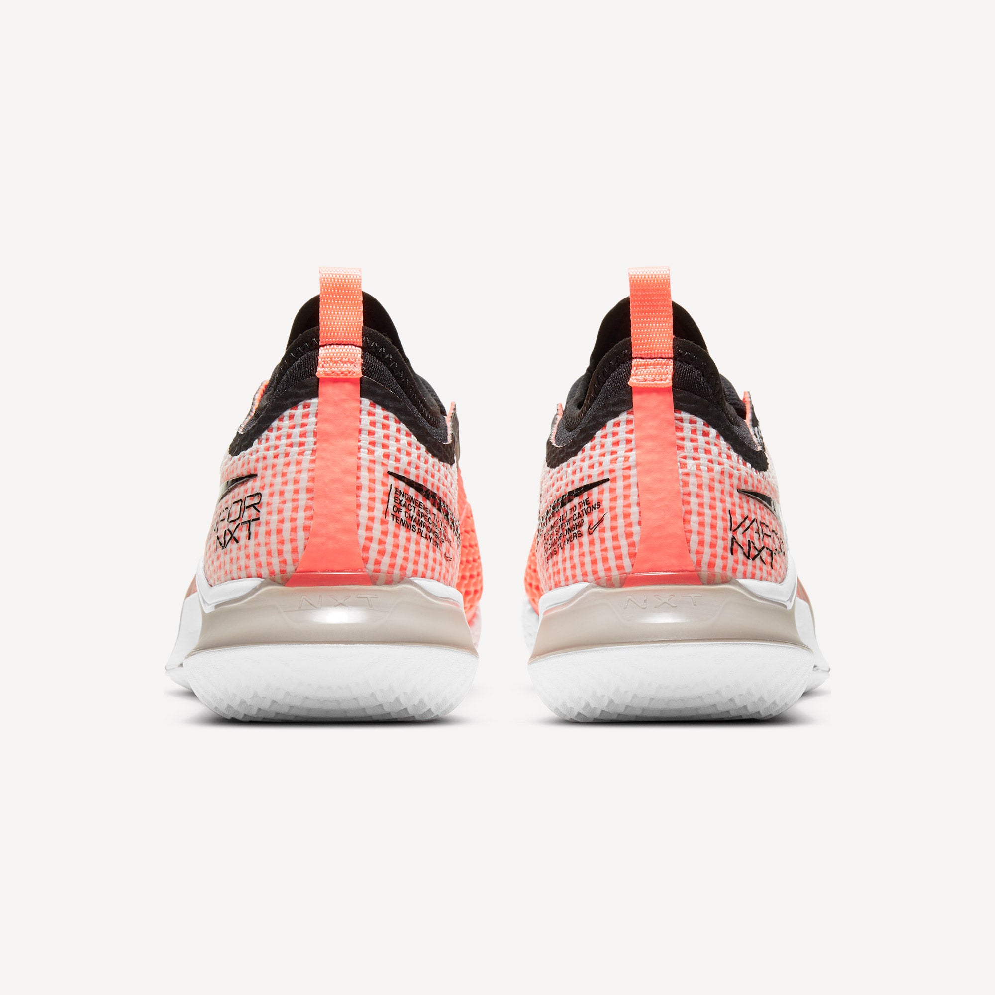 NikeCourt React Vapor NXT Women's Hard Court Tennis Shoes White (6)