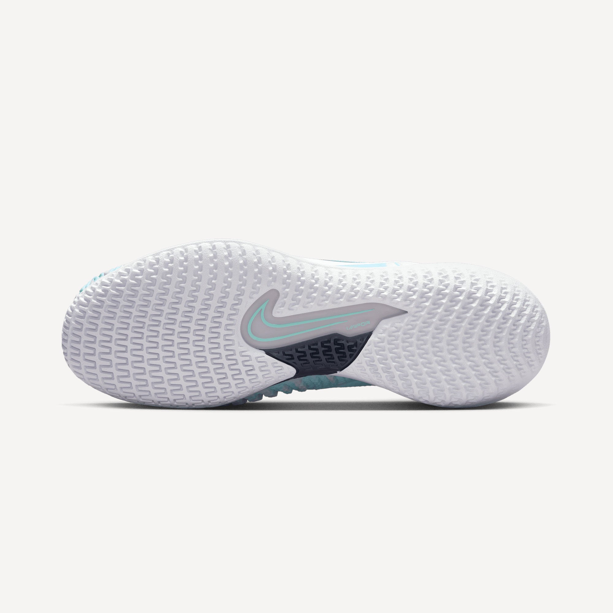 NikeCourt React Vapor NXT Women's Hard Court Tennis Shoes Blue (2)