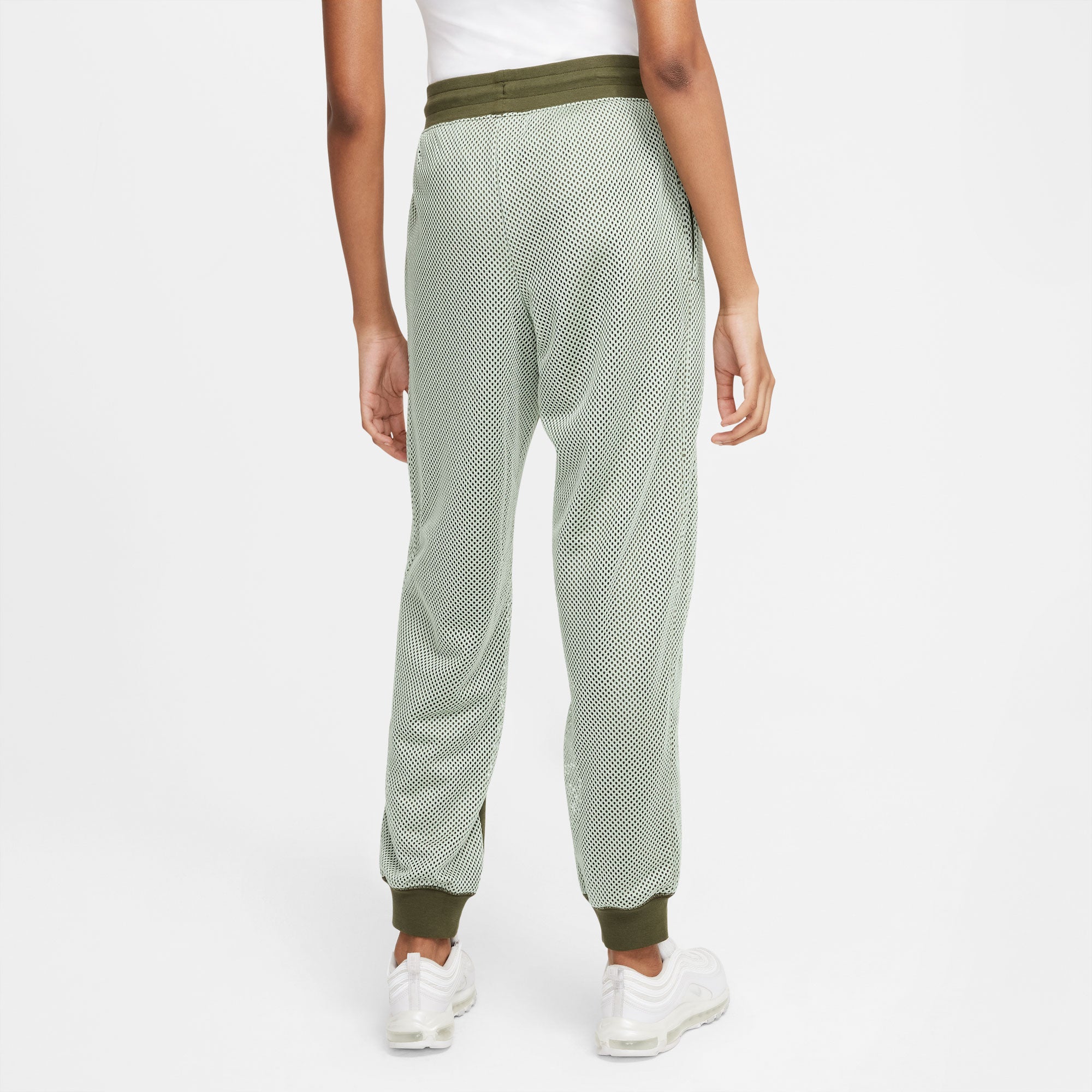 NikeCourt SDC Women's Fleece Tennis Pants Green (2)