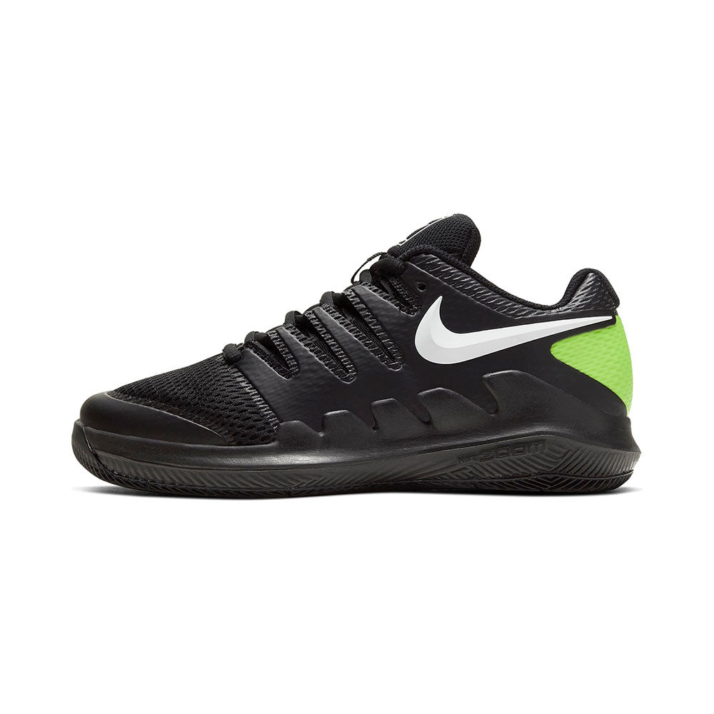 NikeCourt Vapor X Kids' Tennis Shoes Black (1)