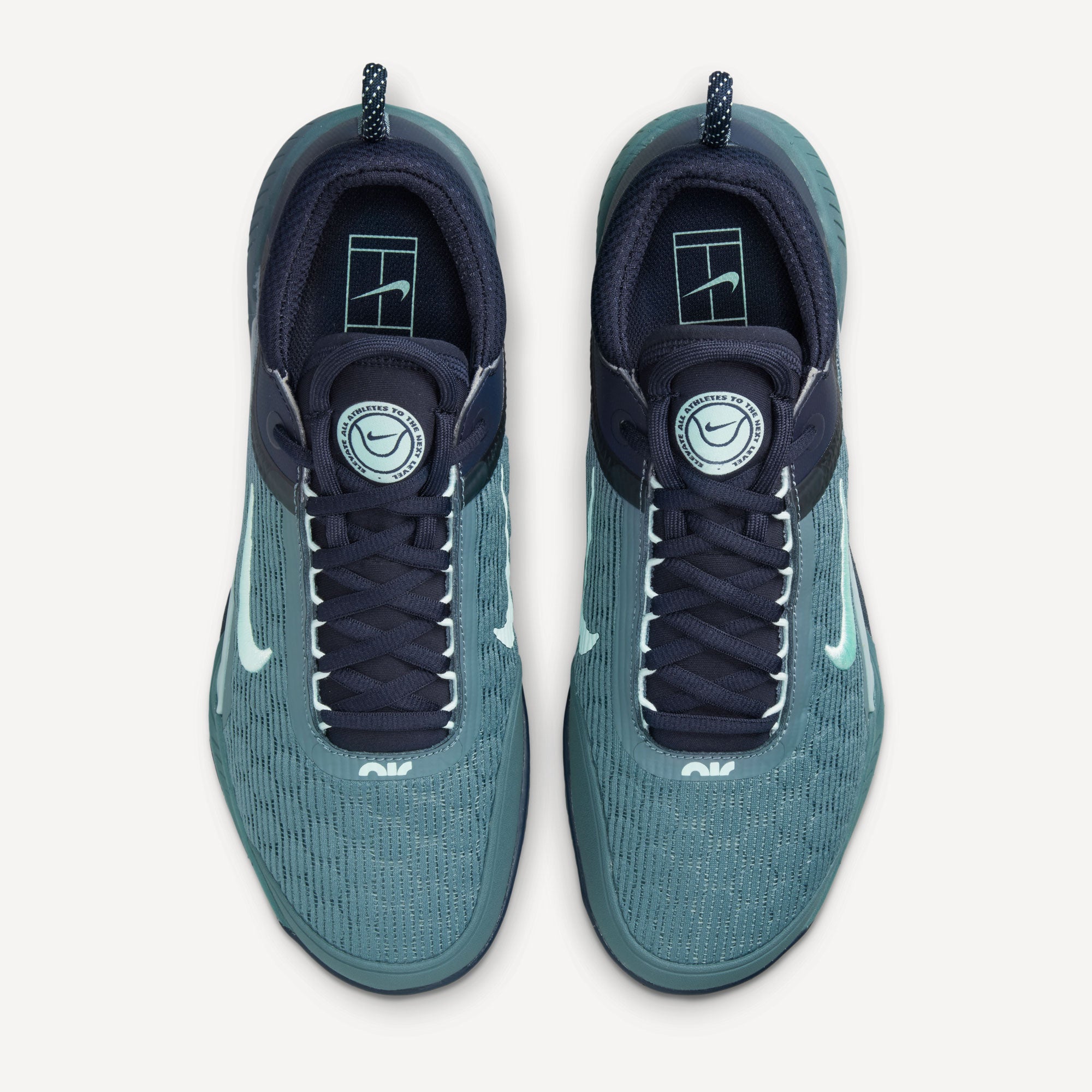 NikeCourt Zoom NXT Men's Clay Court Tennis Shoes Blue (6)